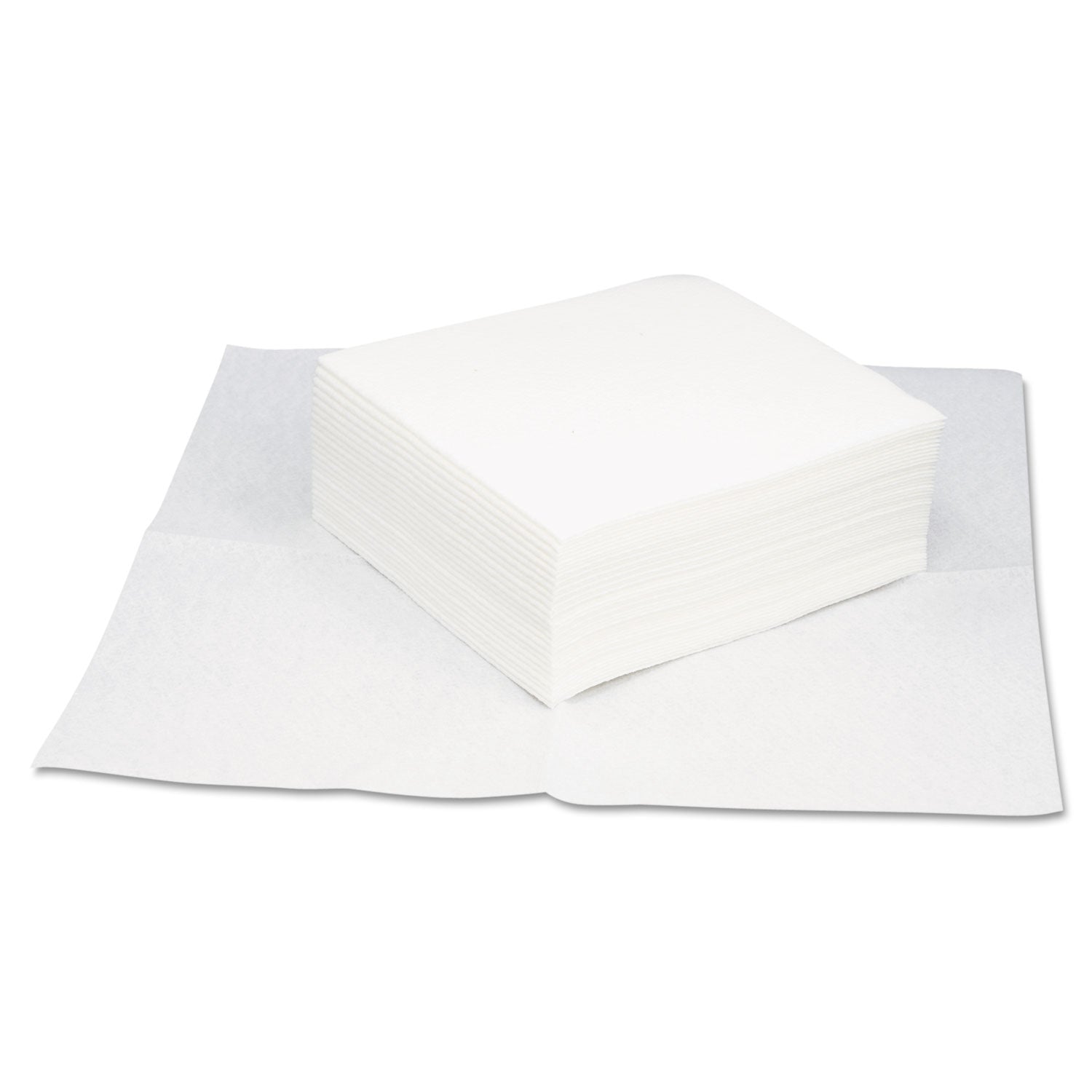 Grease and Oil Wipers | Quarterfold | White