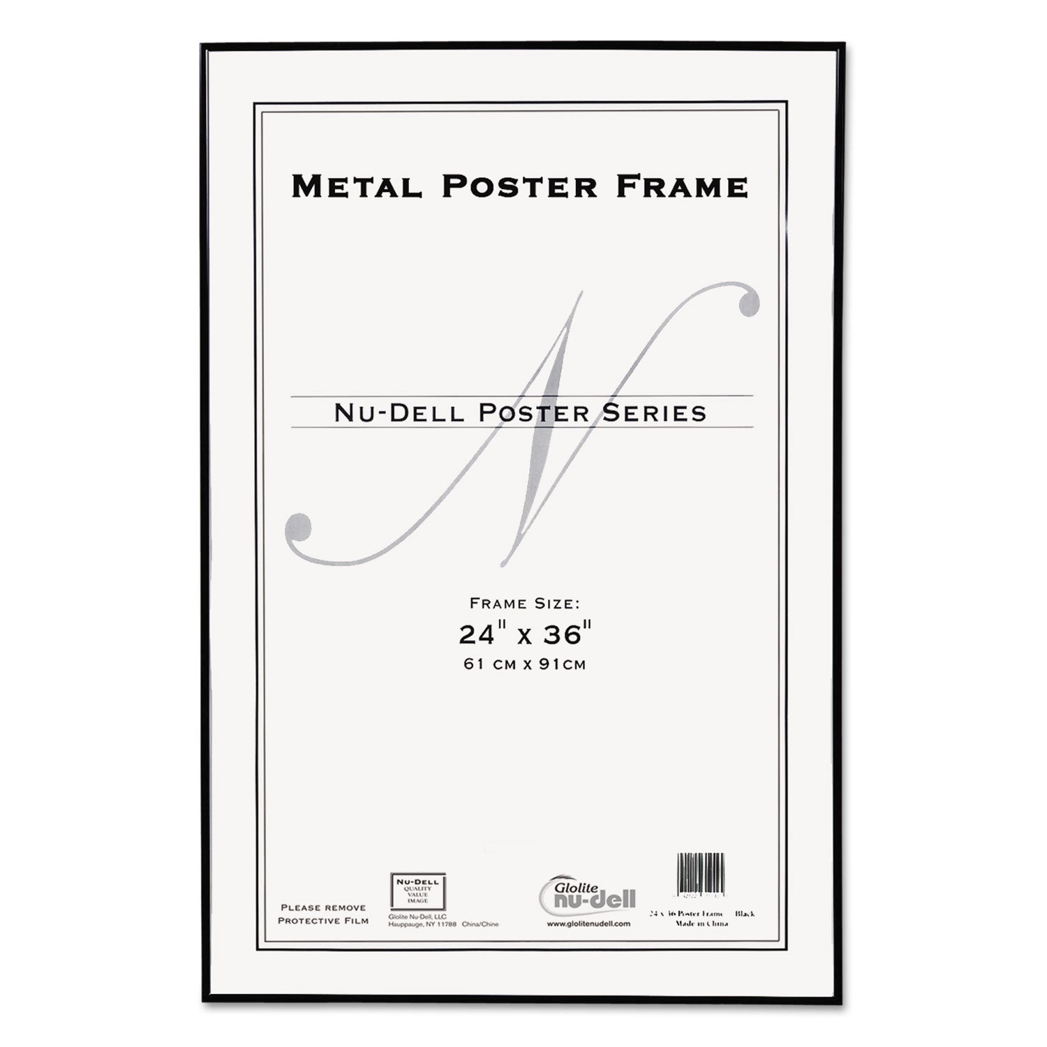 Metal Poster Frame | 24x36, Black
