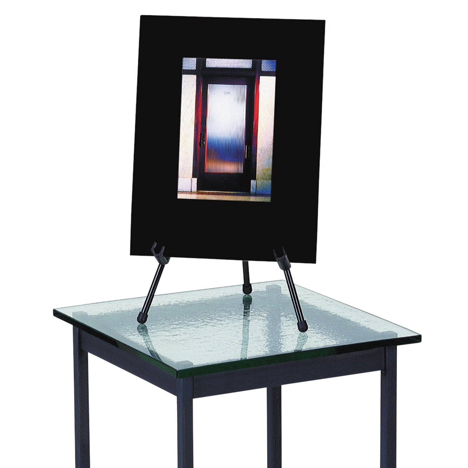 Quartet® Tabletop Instant Easel, 14" High, Steel, Black