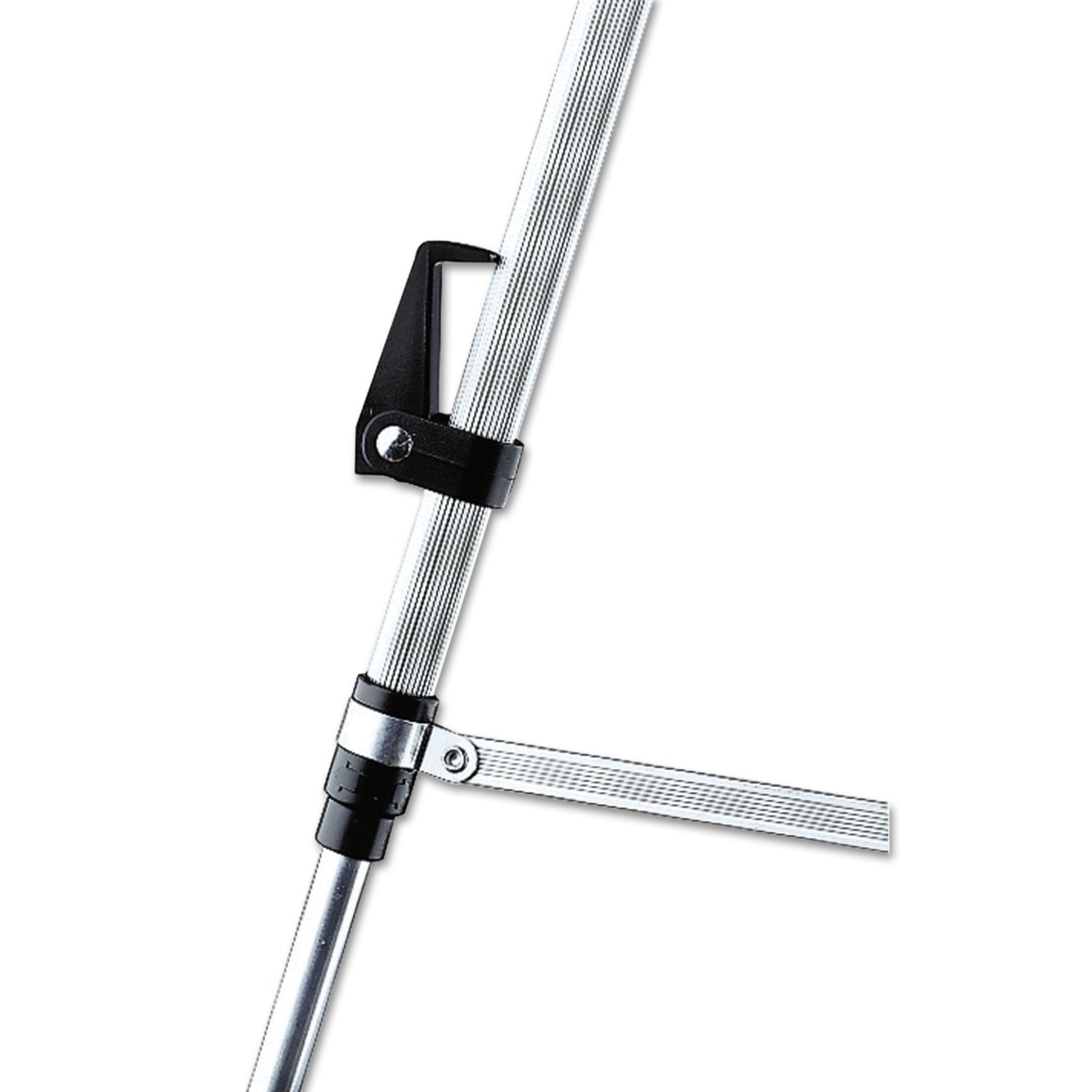Quartet® Lightweight Telescoping Tripod Easel, 38" To 66" High, Aluminum, Silver