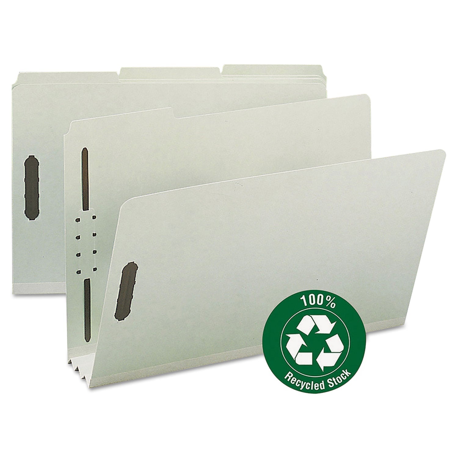 Pressboard Fastener Folder | Smead Recycled 3" 25/Bx