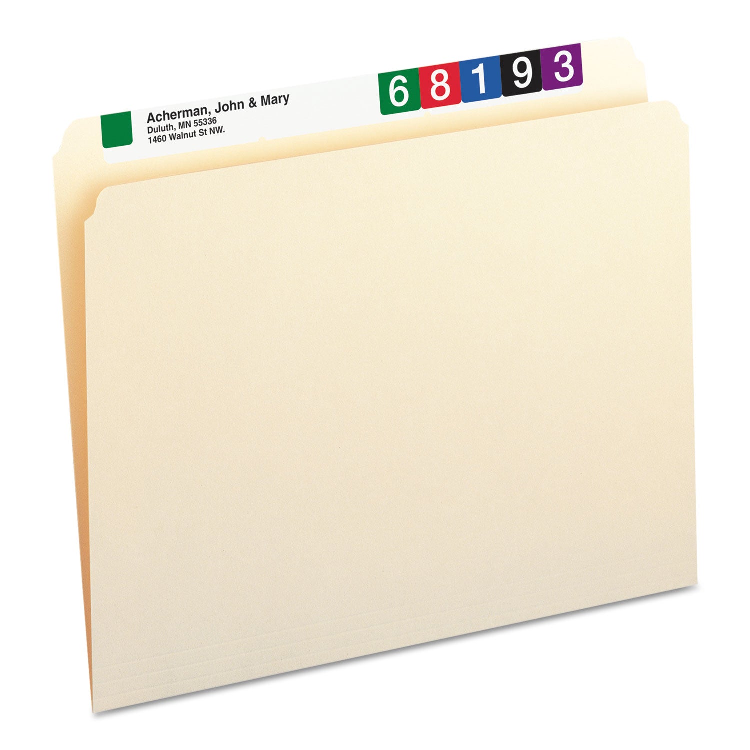 Smead Manila File Folders | Straight Tabs Letter
