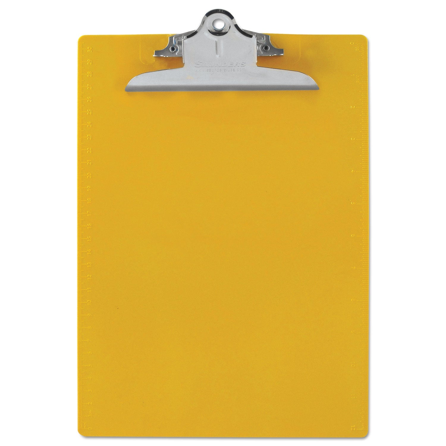 Recycled Plastic Clipboard | Yellow Ruler Edge