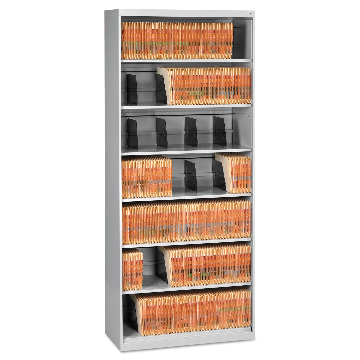 Fixed-Shelf Lateral File | Tennsco 7-Shelf