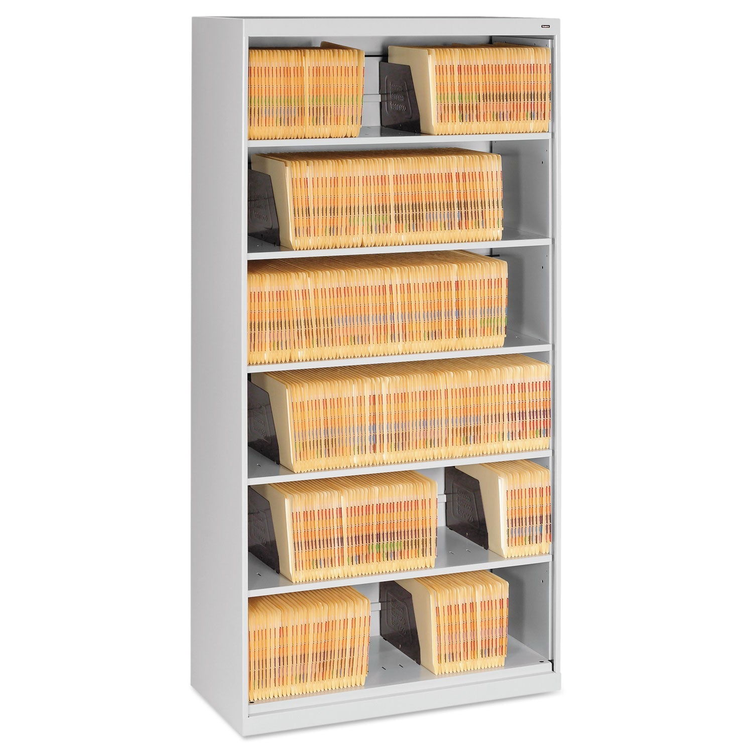 Fixed-Shelf Lateral File | Tennsco 6-Shelf
