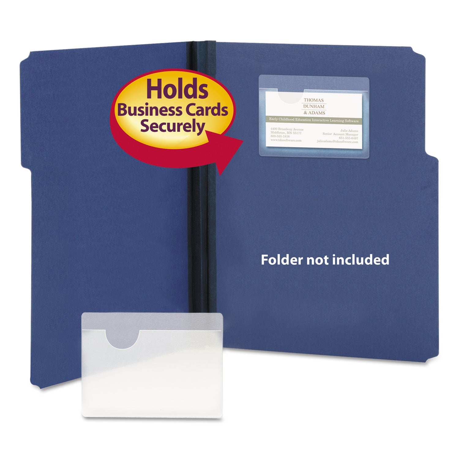Self-Adhesive Poly Pockets | 3x4 | 100/Box