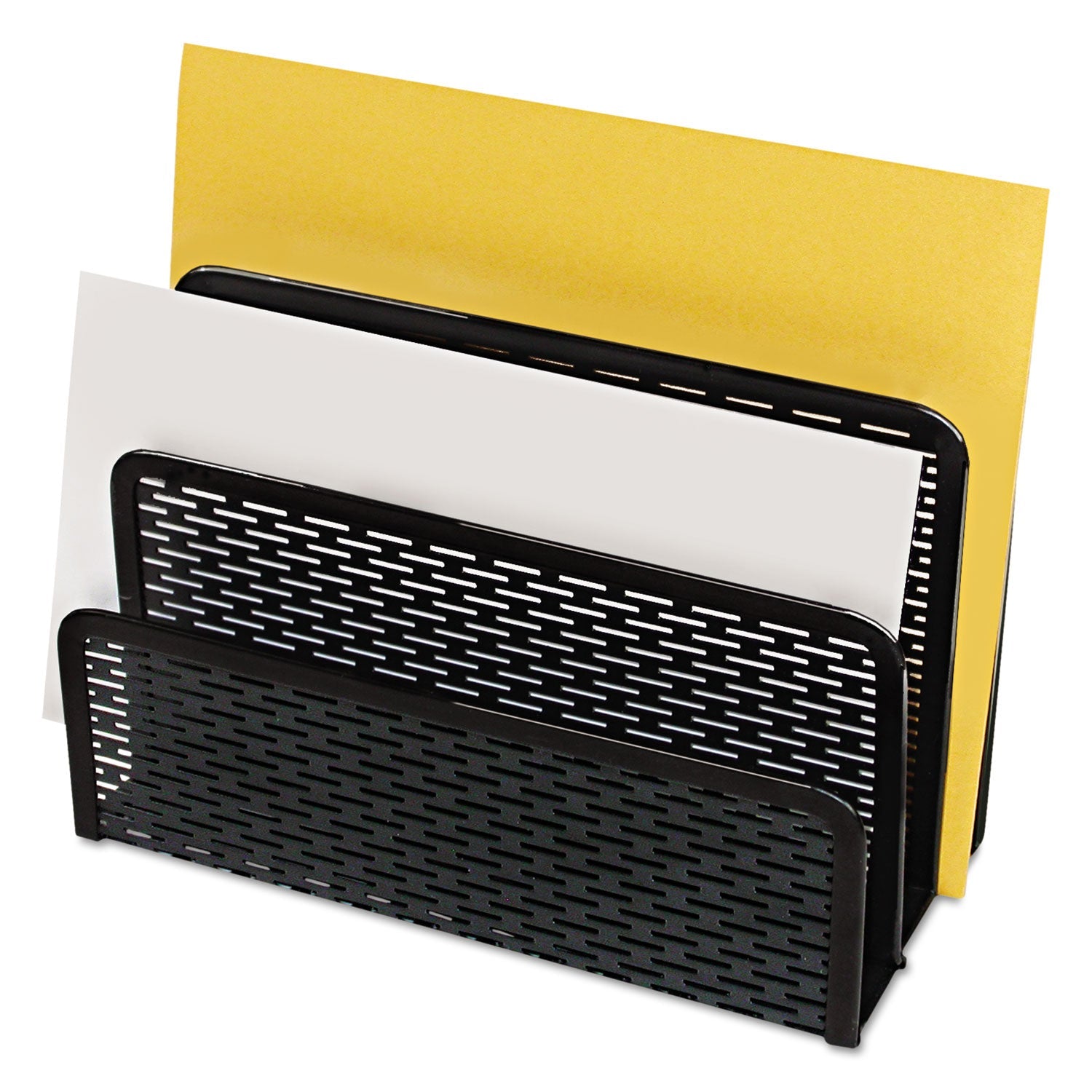 Punched Metal Letter Sorter | Black | Artistic®
