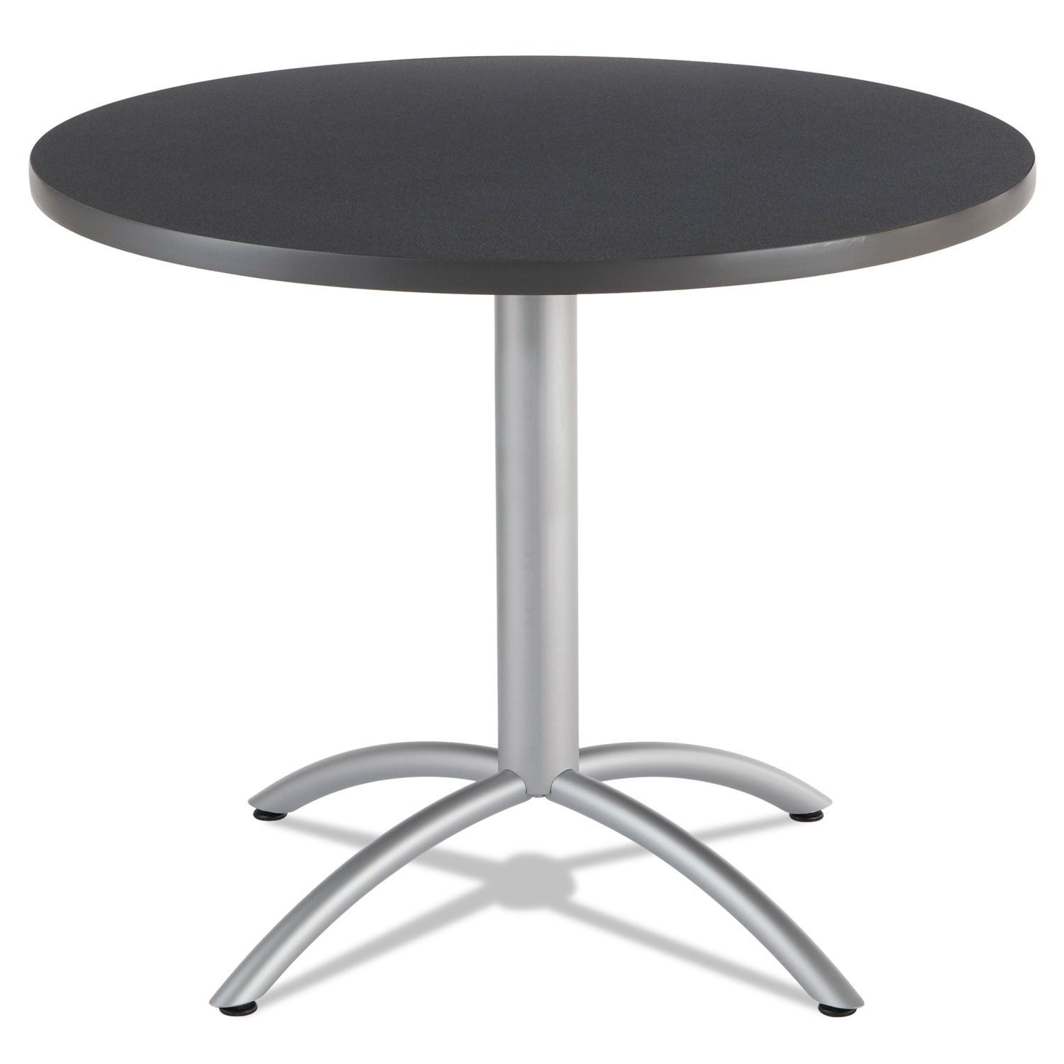 CafeWorks Cafe-Height Table | 36" Round, Graphite