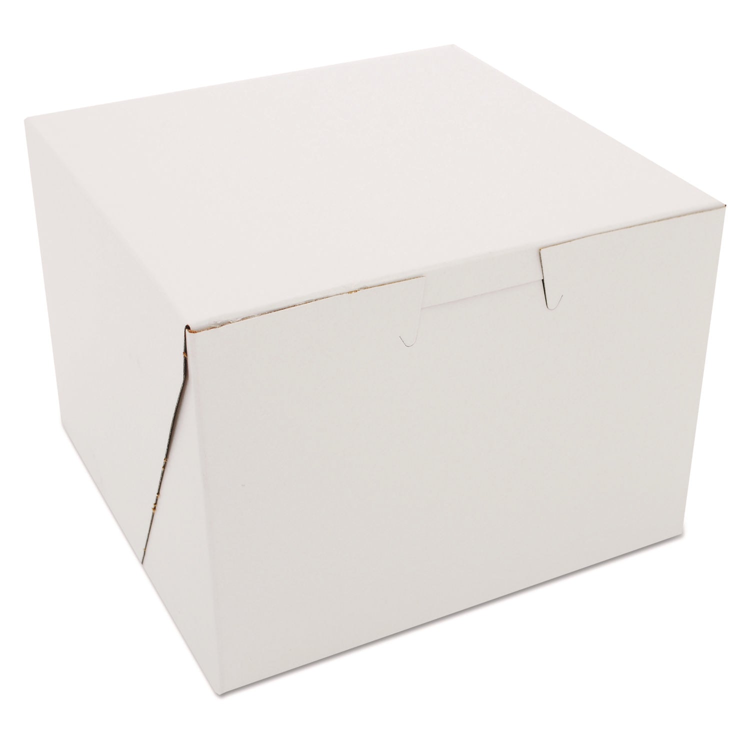 SCT® White One-Piece Non-Window Bakery Boxes, 5.5 x 5.5 x 4, White, Paper, 250/Carton - Bloom Skins