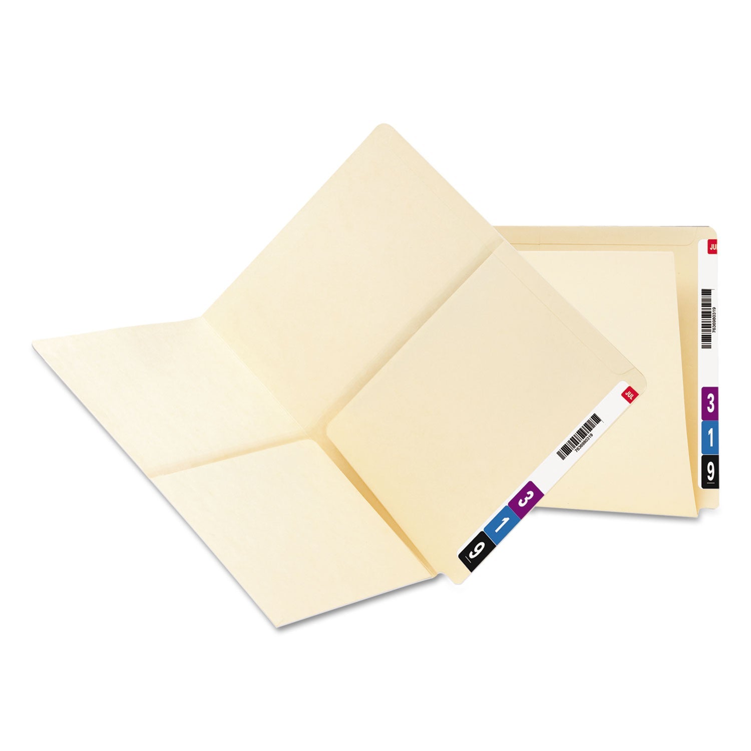 Smead Heavyweight Manila End Tab Pocket Folders