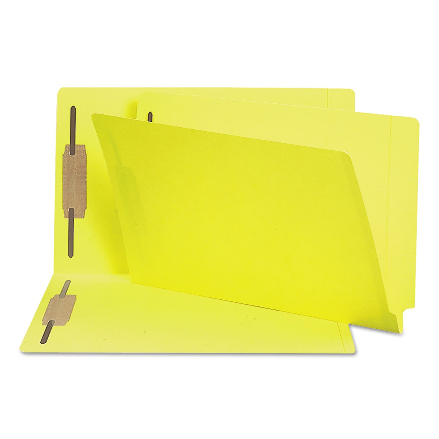 Heavyweight Colored End Tab Fastener Folders