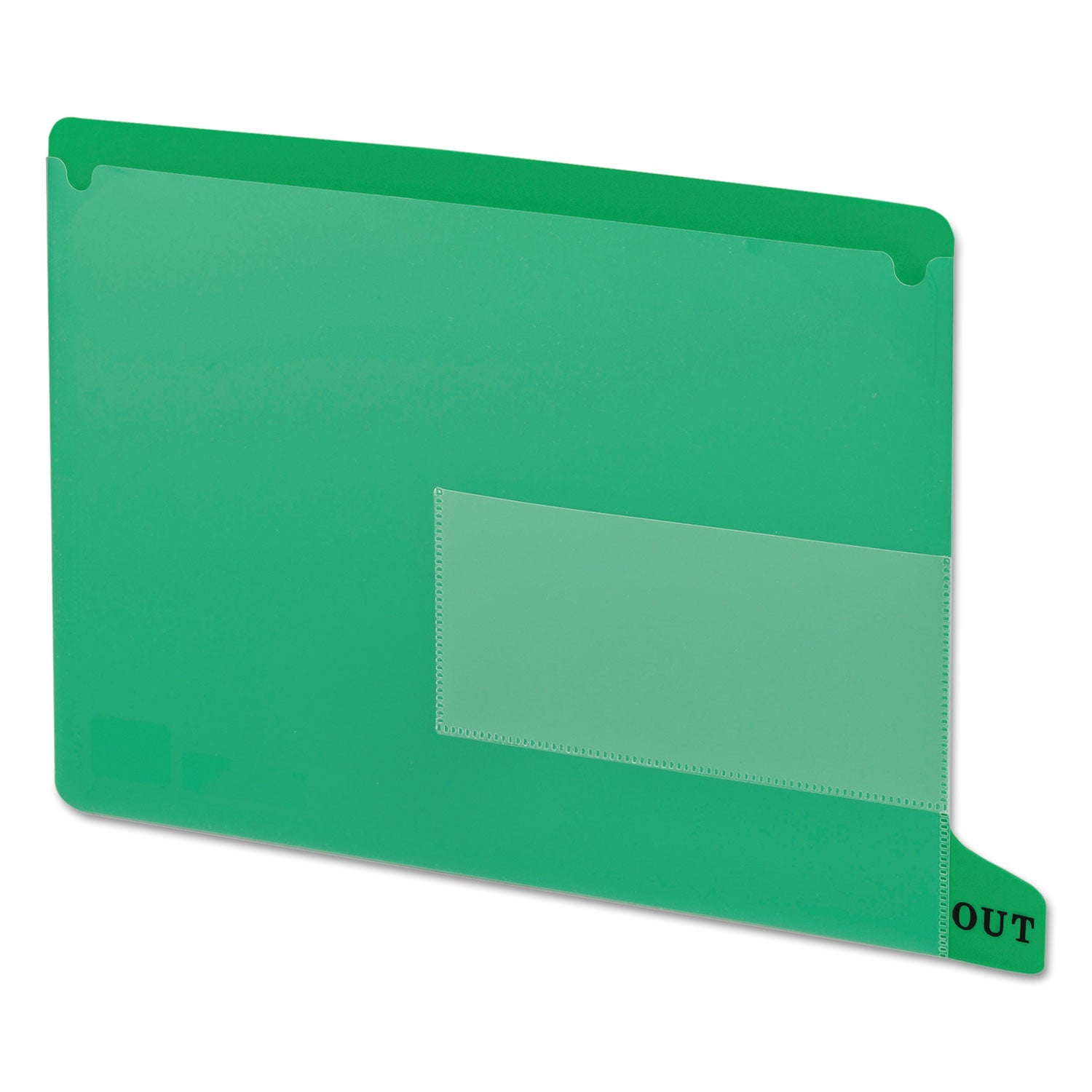 Colored Poly Out Guides | Green | 25/Box