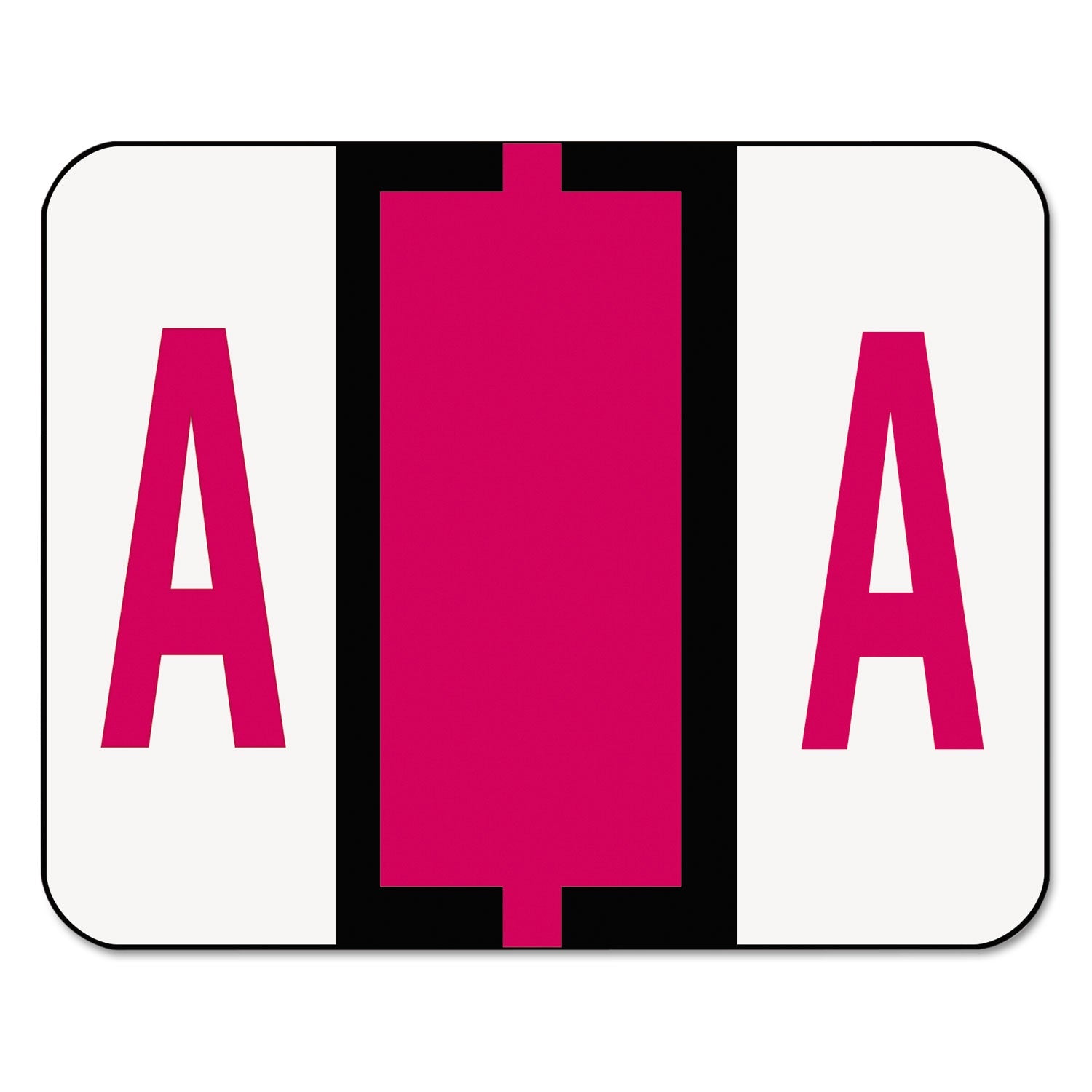 A-Z Color-Coded End Tab Filing Labels | A | 500/Roll