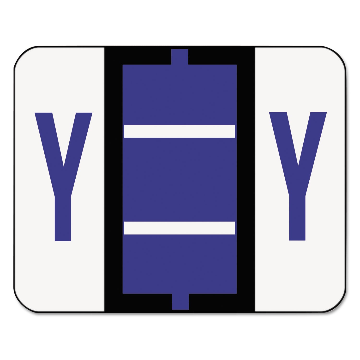 Smead A-Z Color-Coded End Tab Filing Labels | Y