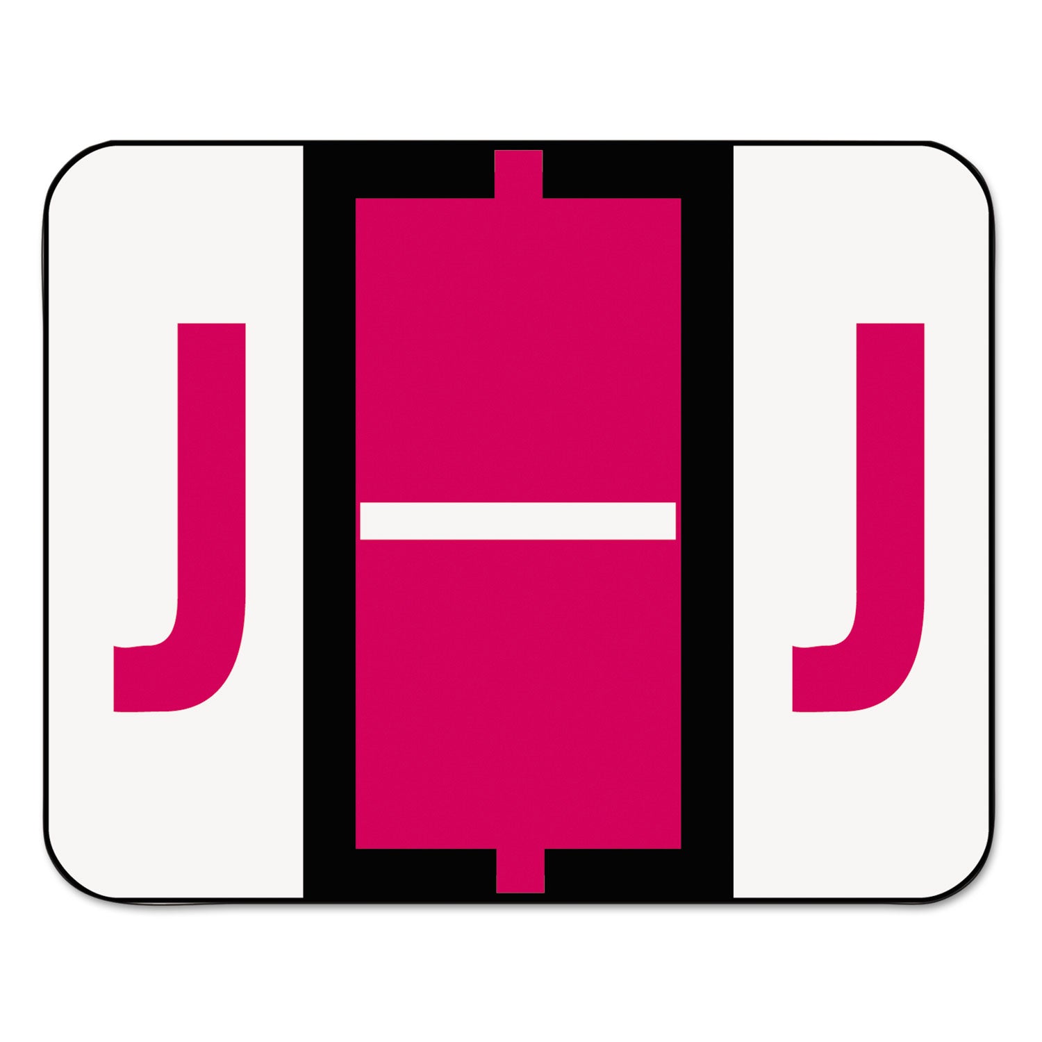 A-Z Color-Coded End Tab Filing Labels | J | 500/Roll