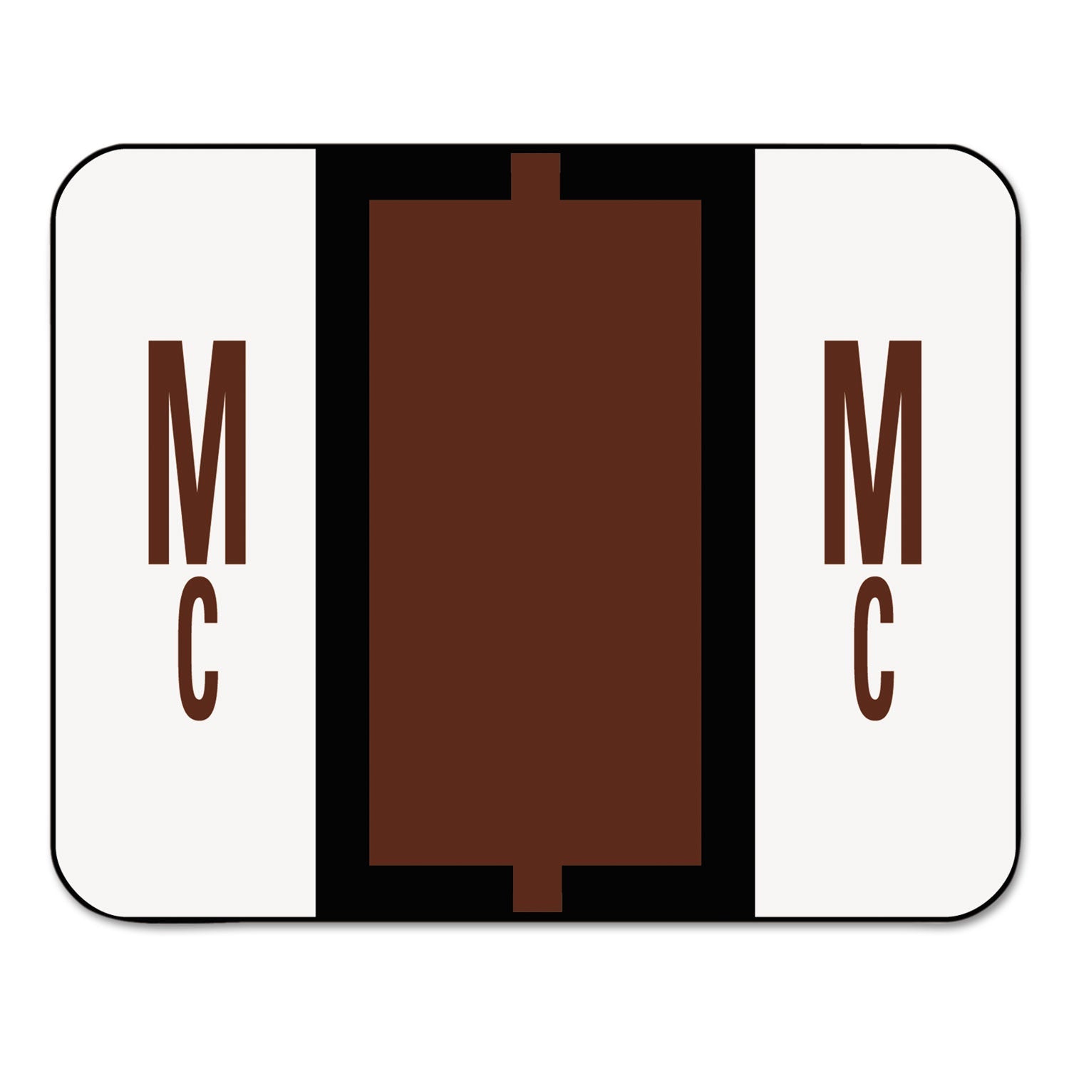 A-Z Color-Coded End Tab Filing Labels | Mc | 500/Roll