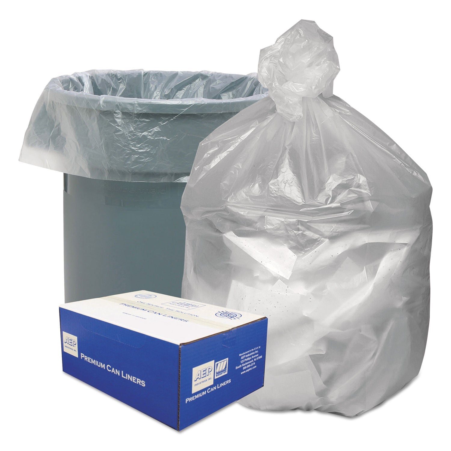 Good 'n Tuff Waste Can Liners | 30 gal, Natural