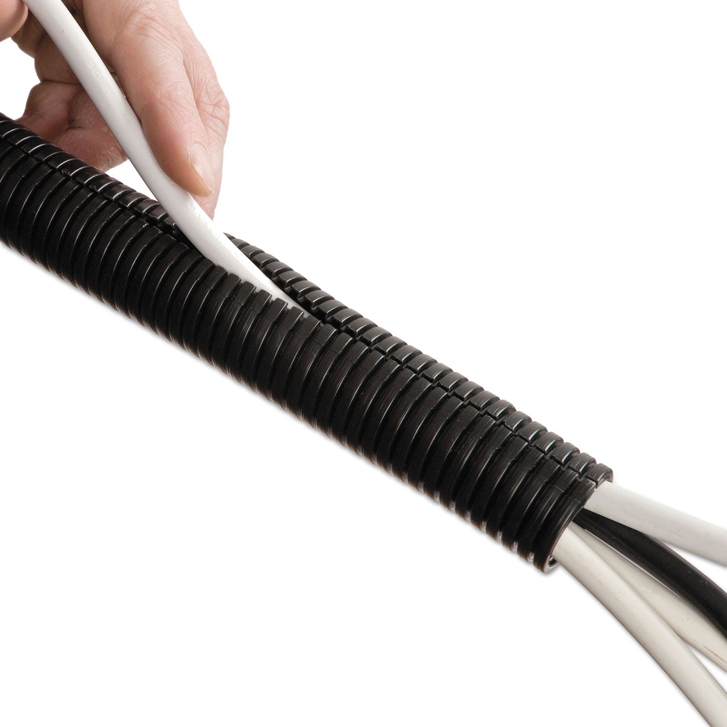 D-Line Cable Tidy Tube | Black 1.25" x 43"