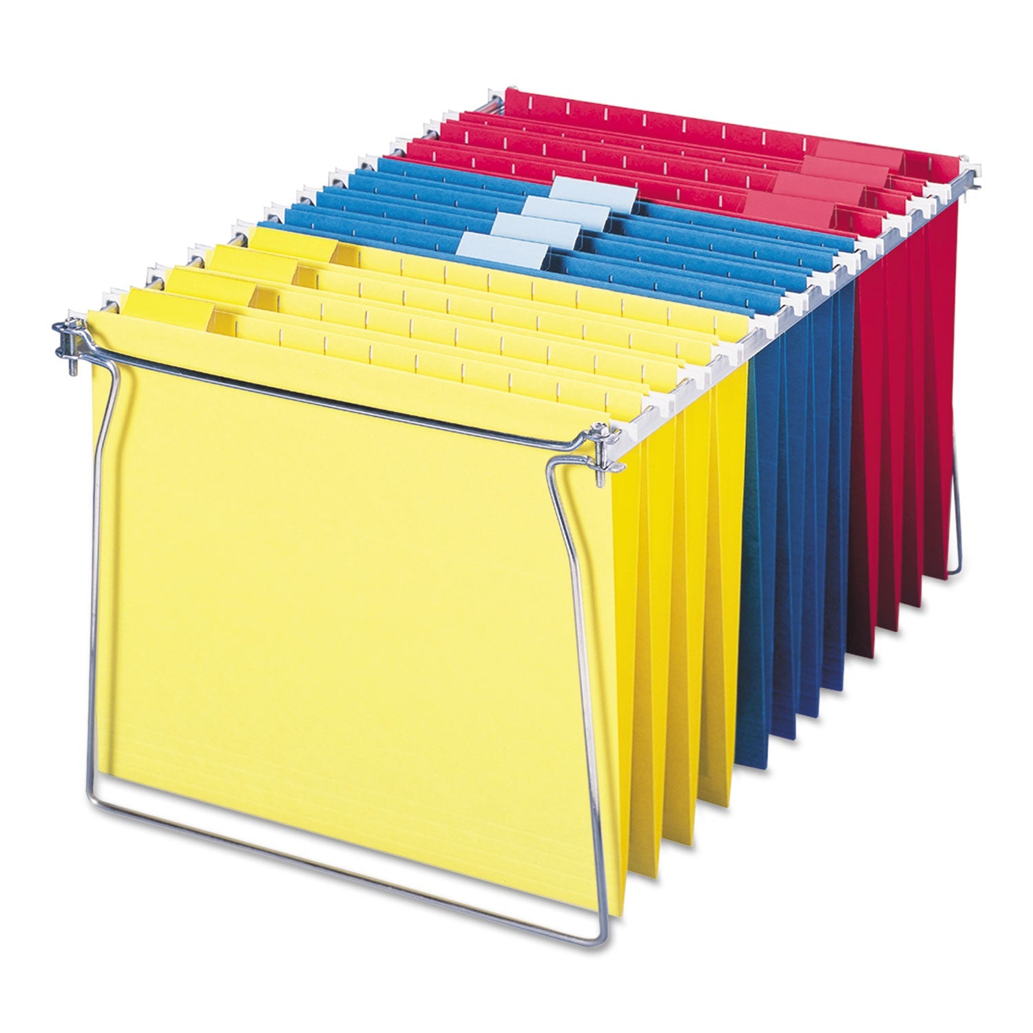 Smead Steel Hanging Folder Drawer Frame, Letter Size, 23" To 27" Long, Gray, 2/pack