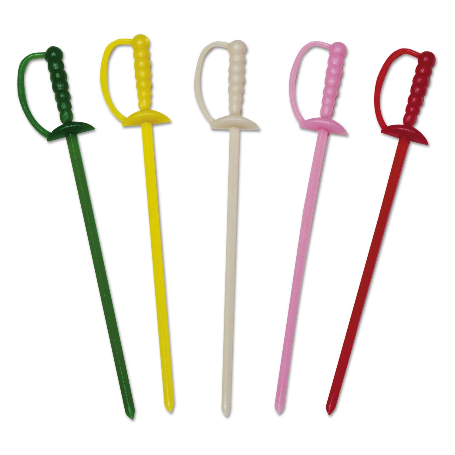 Sword Picks | 3.25" Assorted Colors | 10,000-Ct