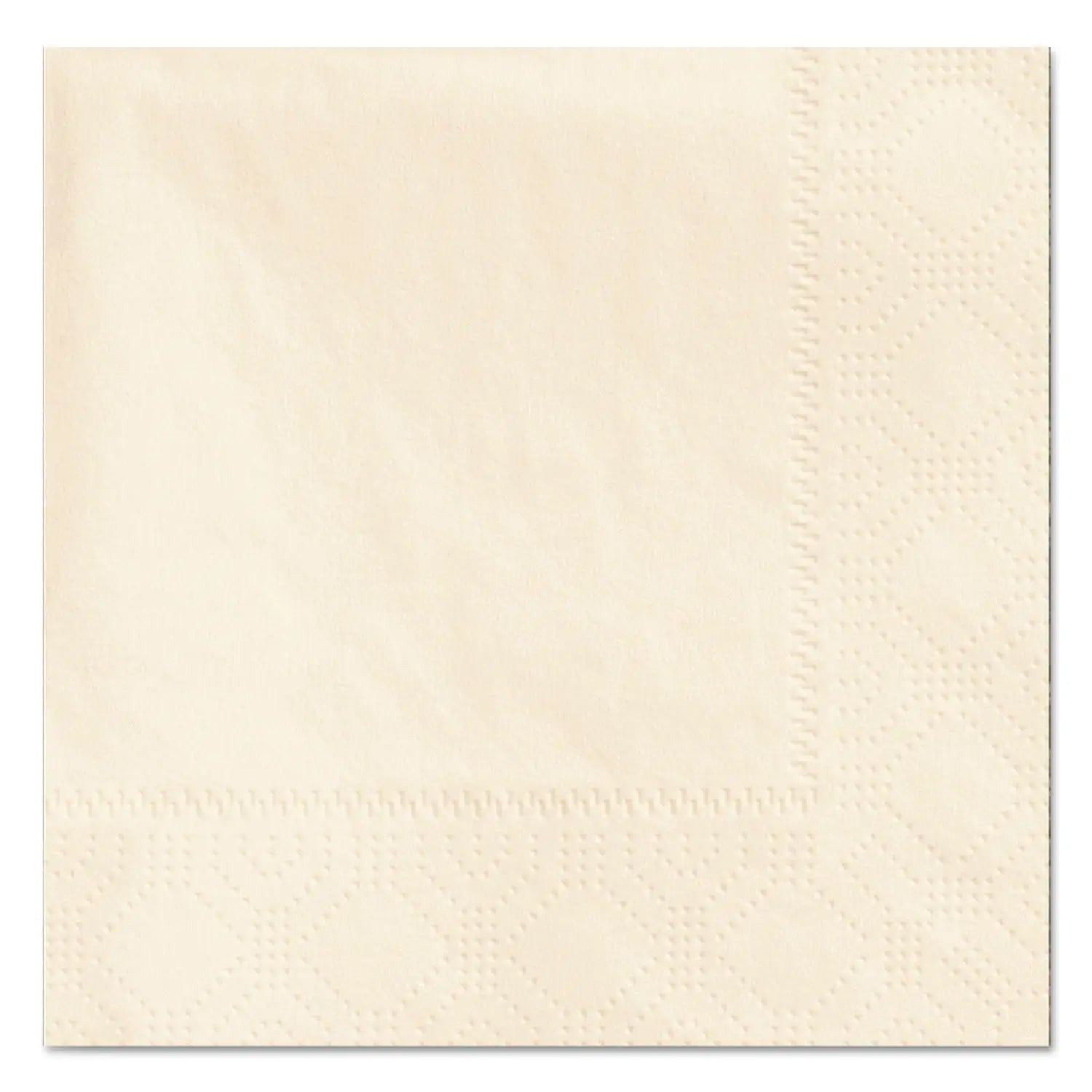 Hoffmaster® Beverage Napkins, 2-Ply, 9 1/2 X 9 1/2, Ecru, 1000/carton