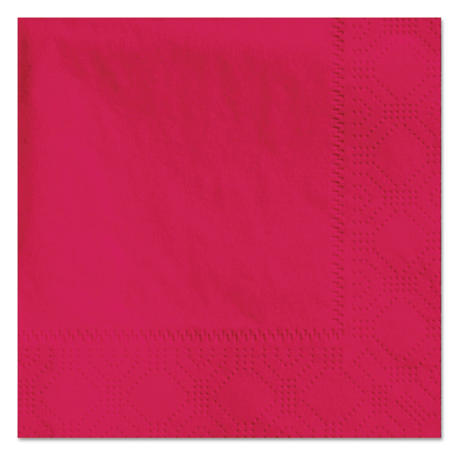 Beverage Napkins, 2-Ply | 9.5x9.5 Red, 1000-ct