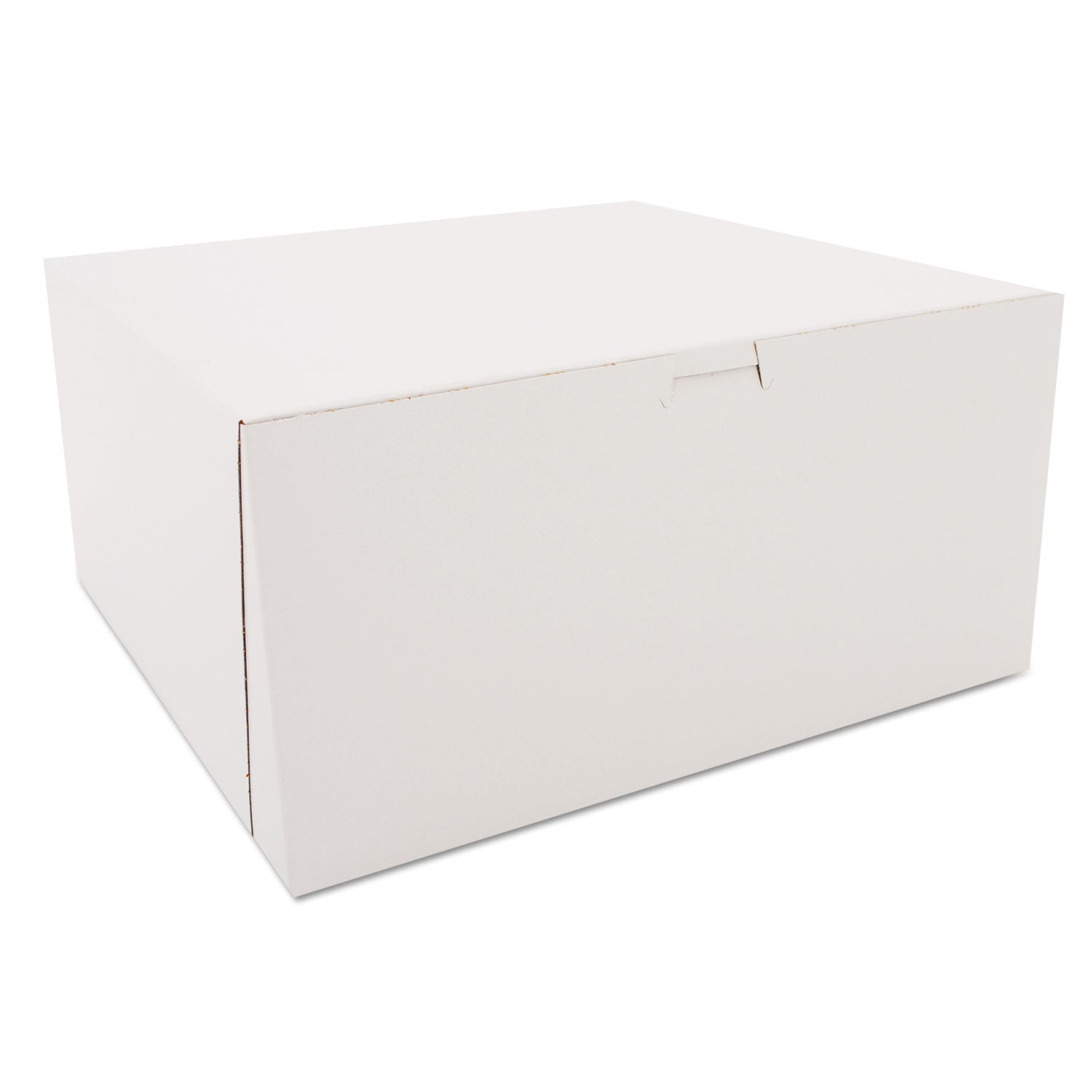 One-Piece Non-Window Bakery Boxes | 12x12x6 White
