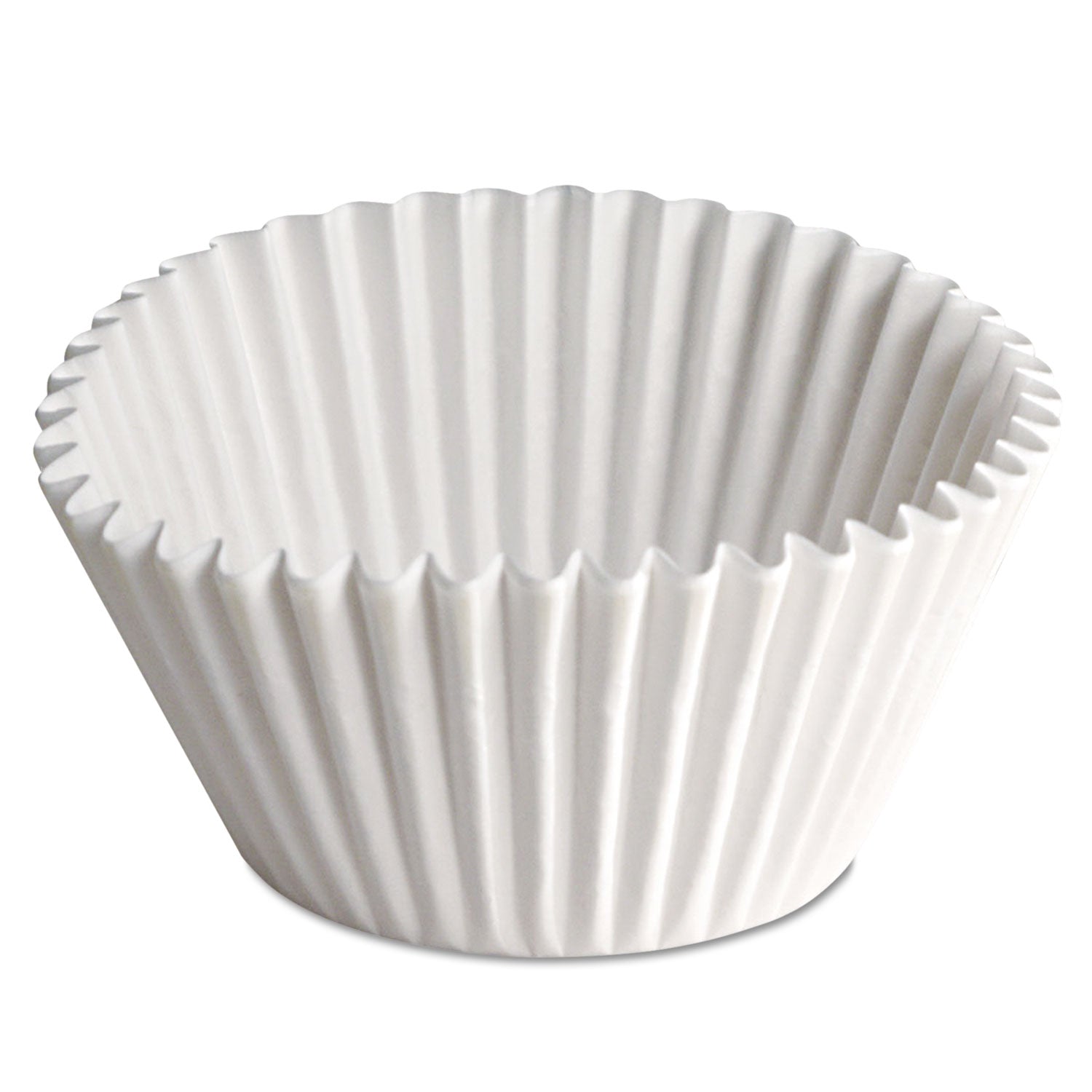 Fluted Bake Cups | 2.25" White, 500/Pack