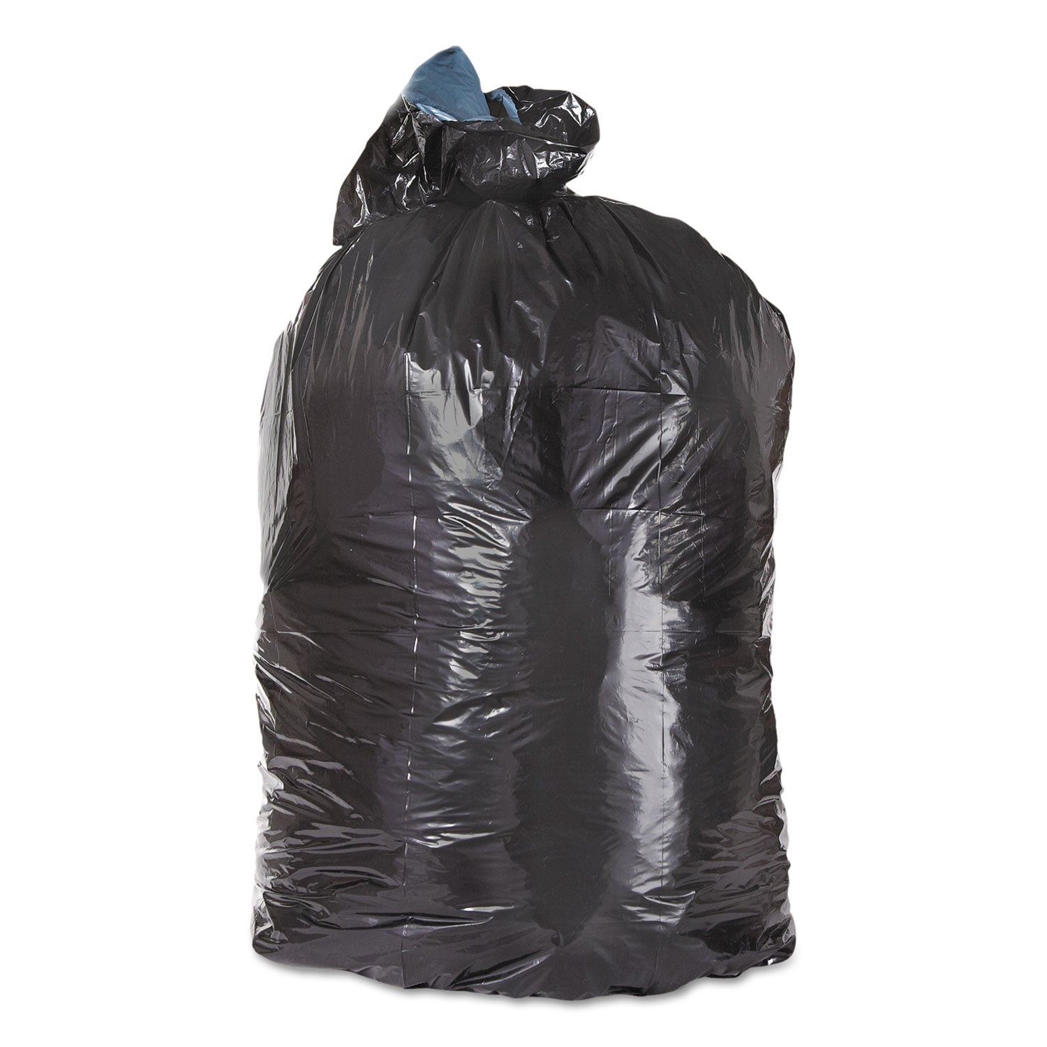 Low-Density Can Liners | 45 gal, Black, 100/Ctn