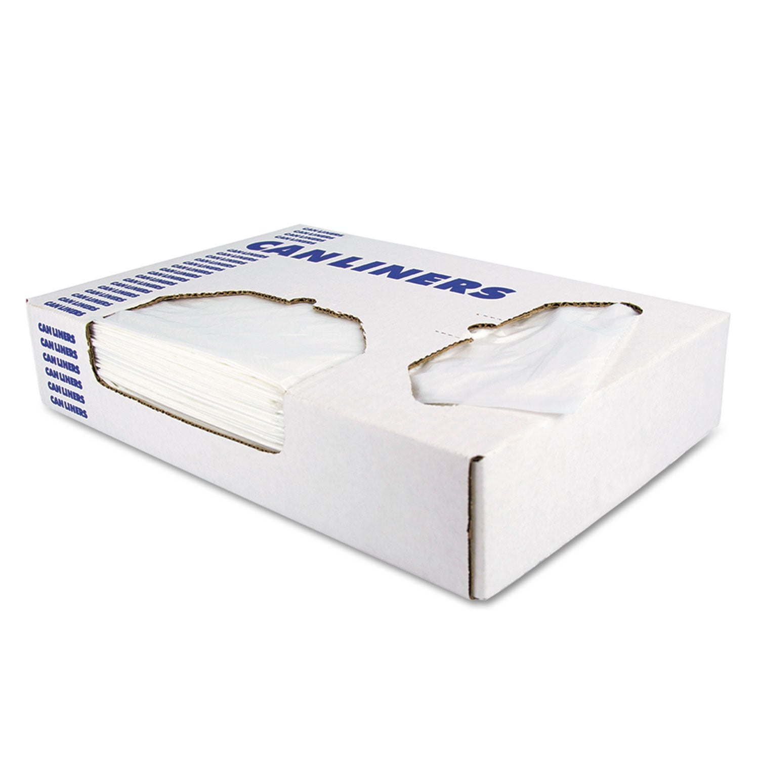 Linear Low-Density Can Liners | 30 Gal, White