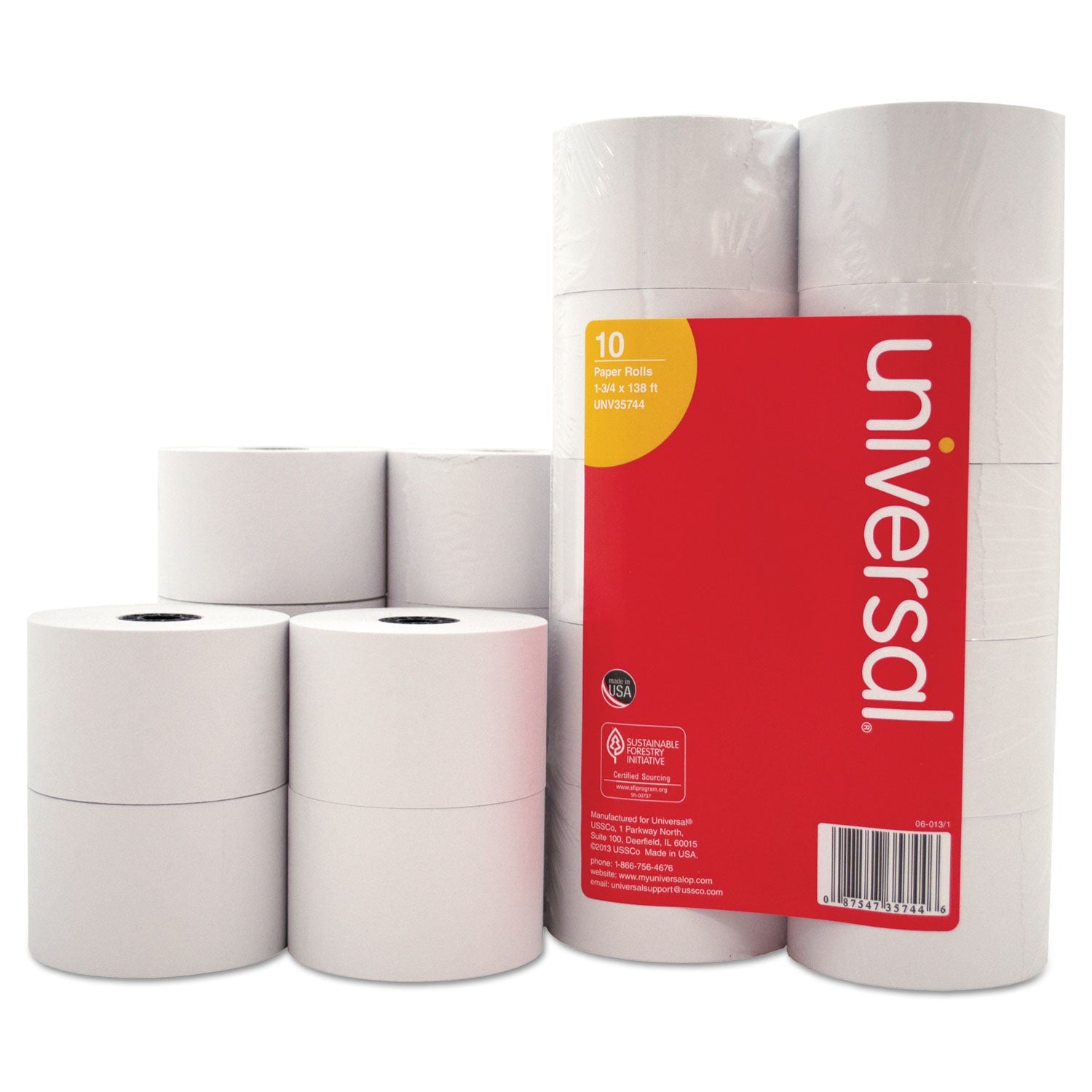 Universal Impact And Inkjet Print Bond Paper Rolls