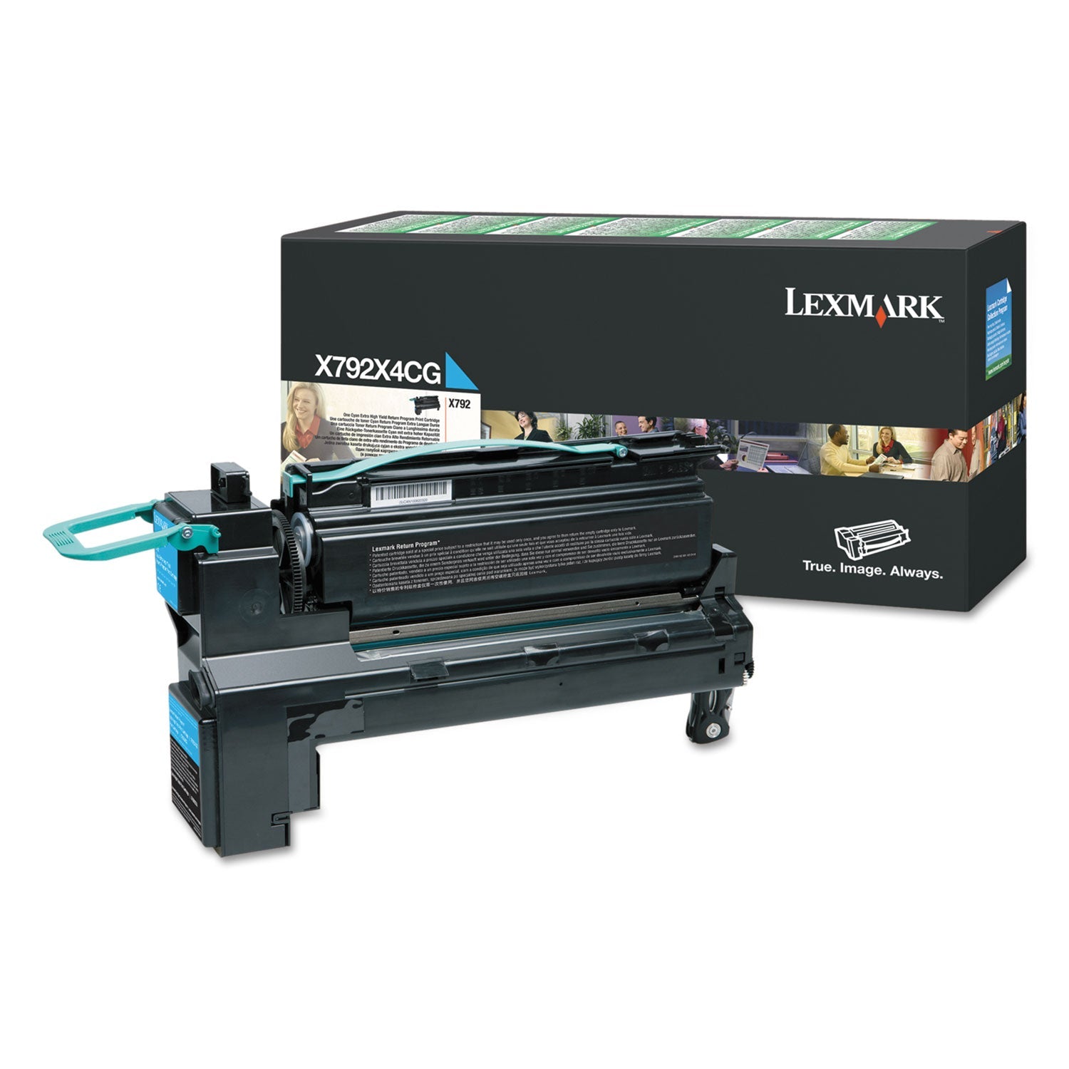 Lexmark X792x4cg Toner | Return Program, Cyan