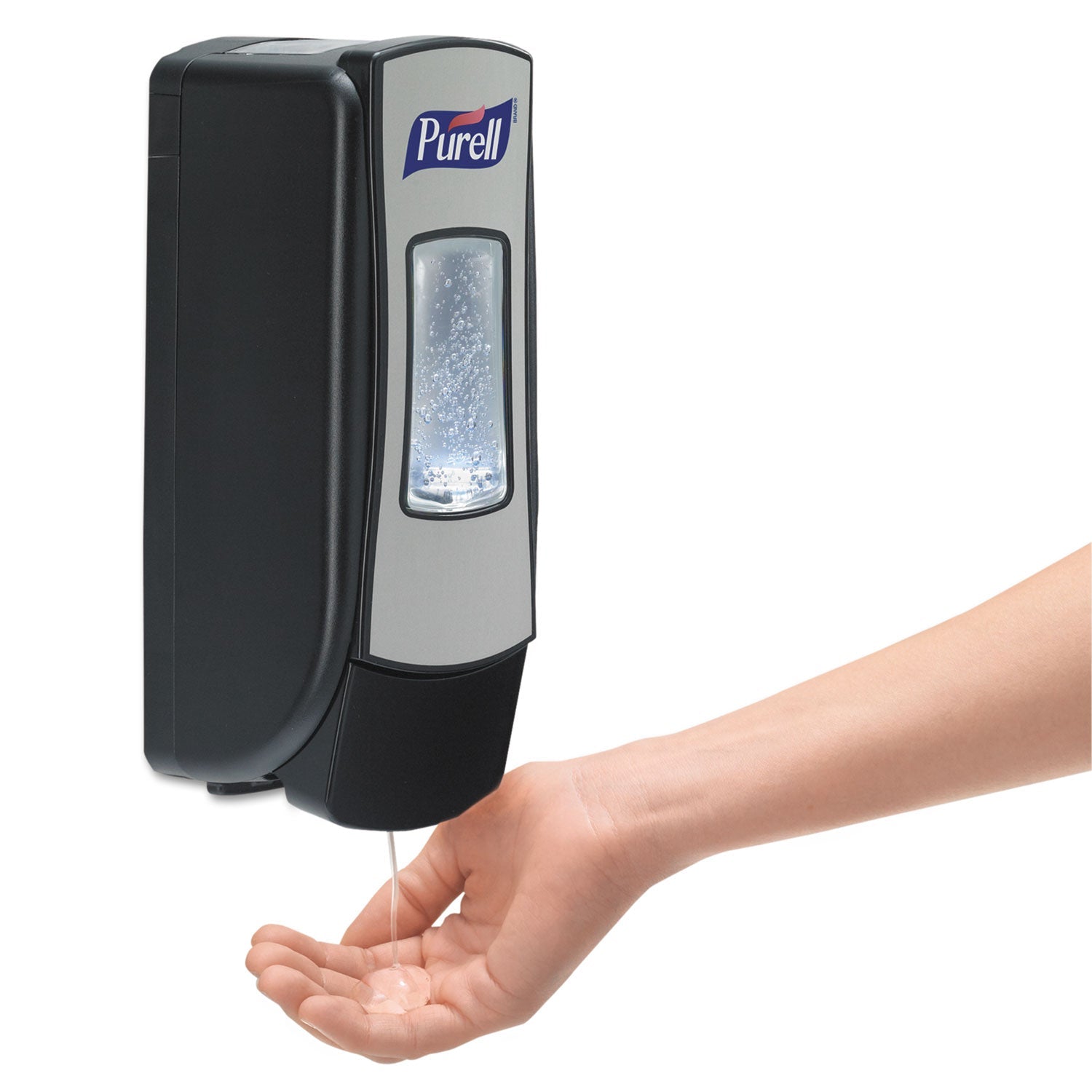 PURELL® Advanced Hand Sanitizer Green Certified Gel Refill, For ADX-7 Dispensers, 700 mL, Fragrance-Free, 4/Carton
