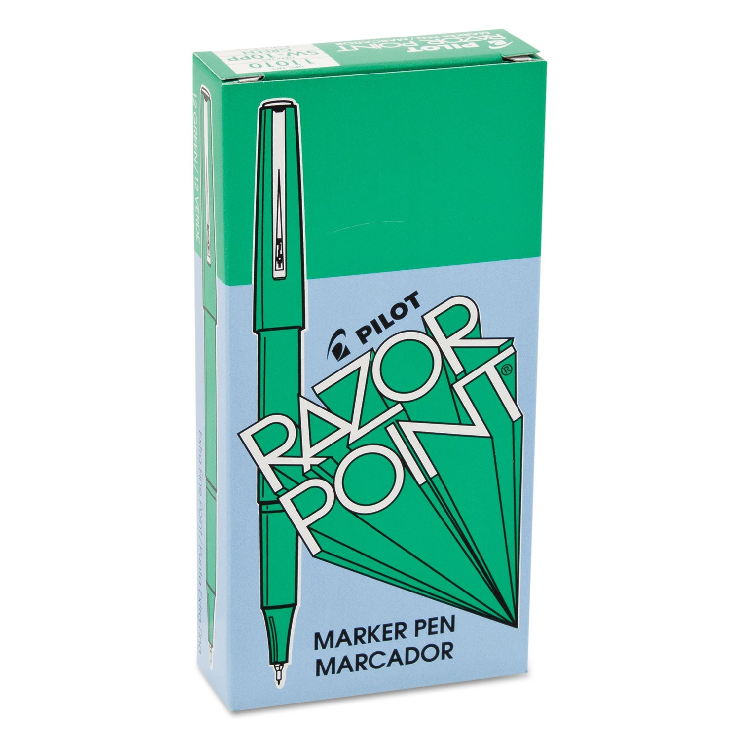 Razor Point Fine Line Porous Point Pen | Green