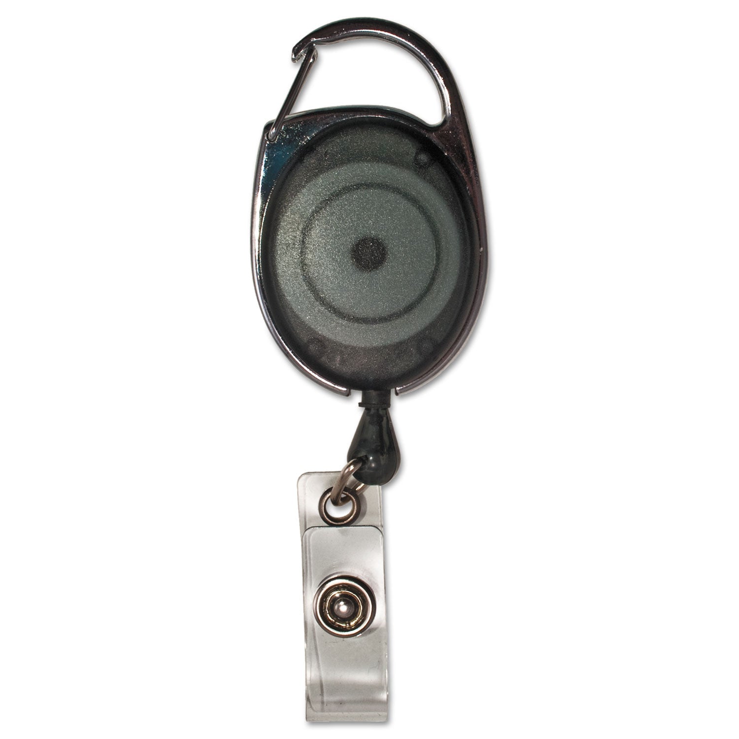 Carabiner-Style Retractable ID Reel | 12-Pack