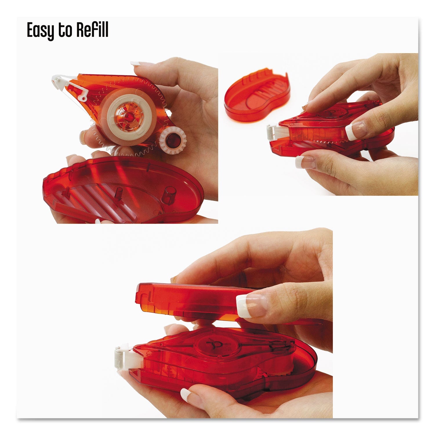 Tombow® High Performance Adhesive Refill, 0.33" X 39.33 Ft, Dries Clear