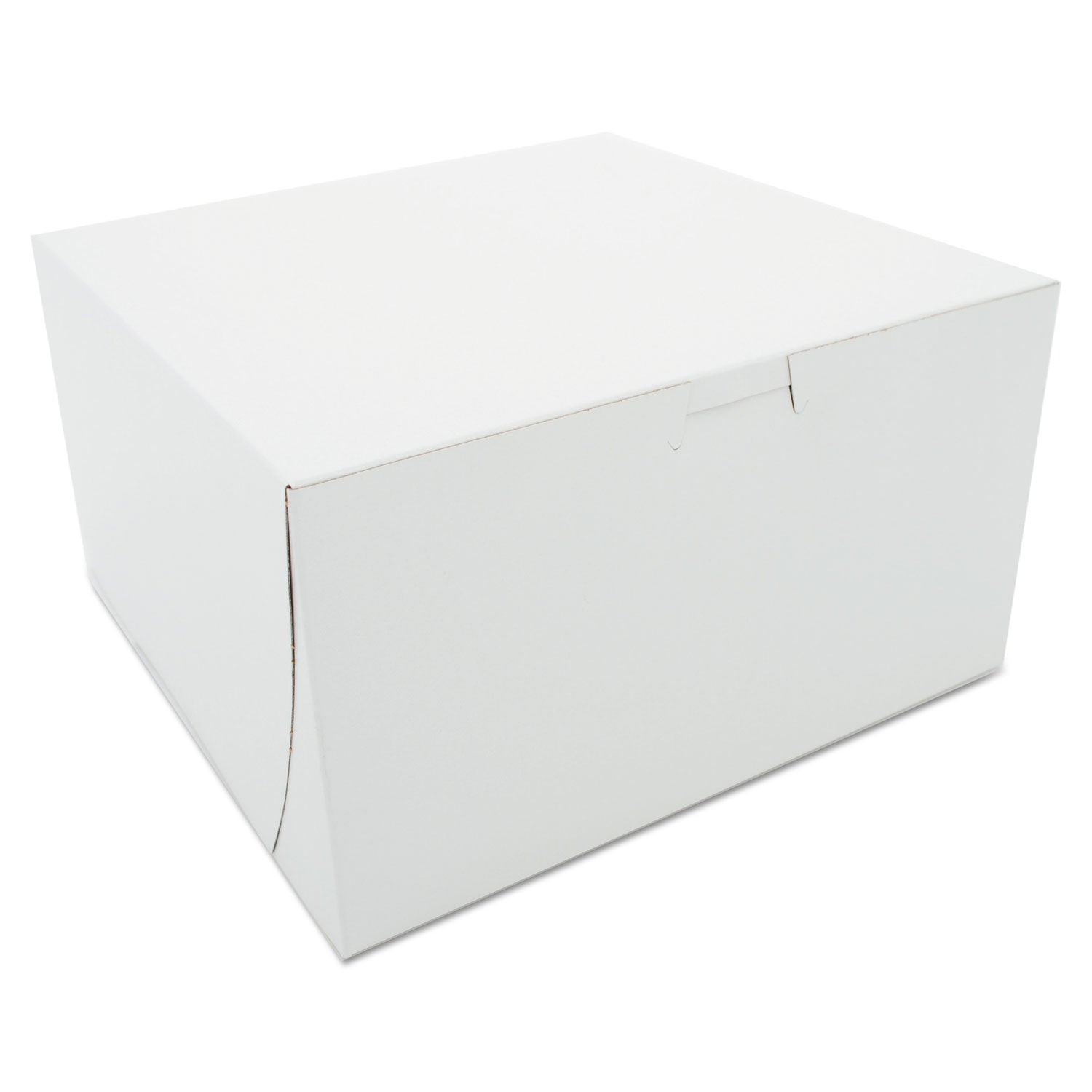 SCT® White One-Piece Non-Window Bakery Boxes, 9 x 9 x 5, White, Paper, 100/Carton - Bloom Skins
