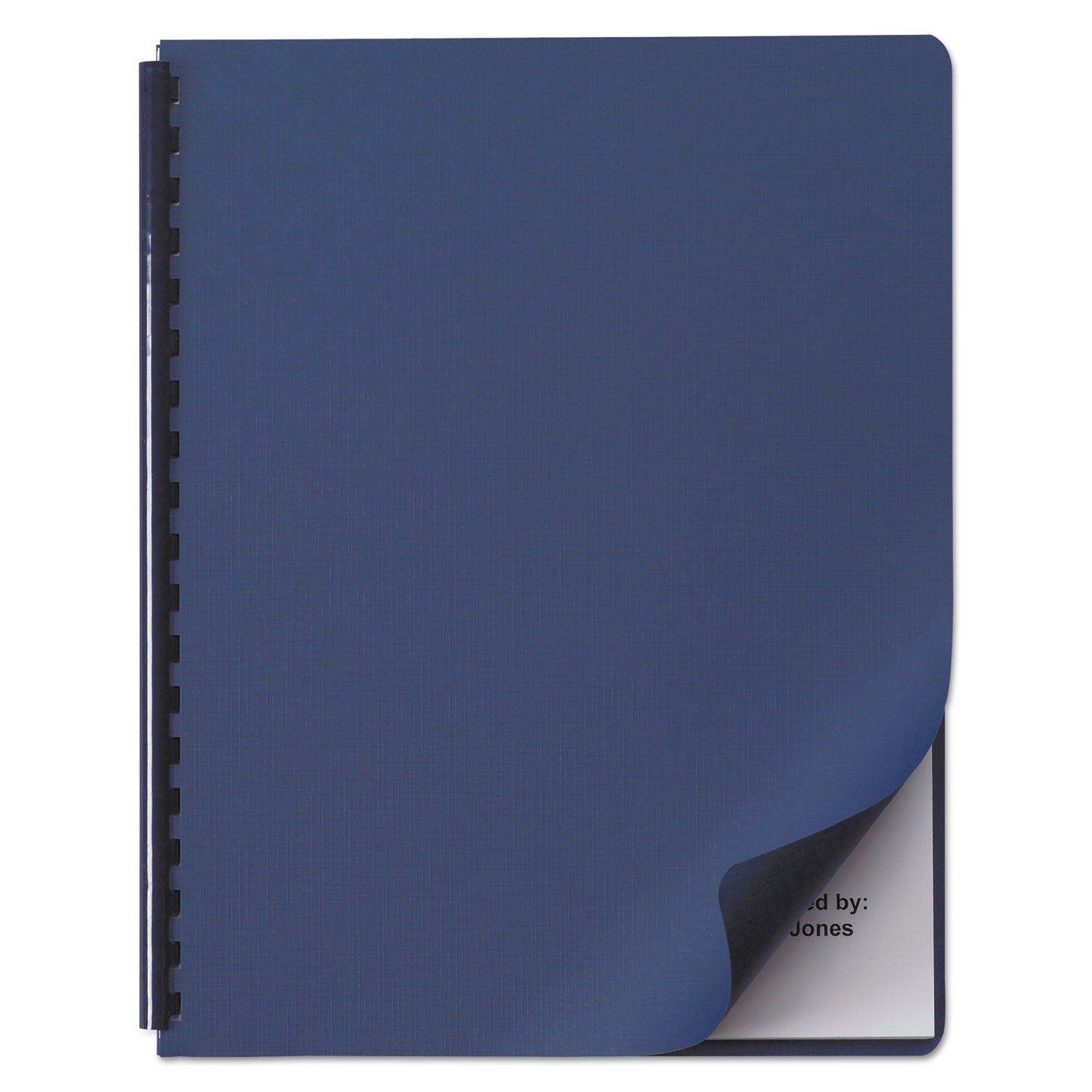 Linen Textured Presentation Covers | GBC® Navy