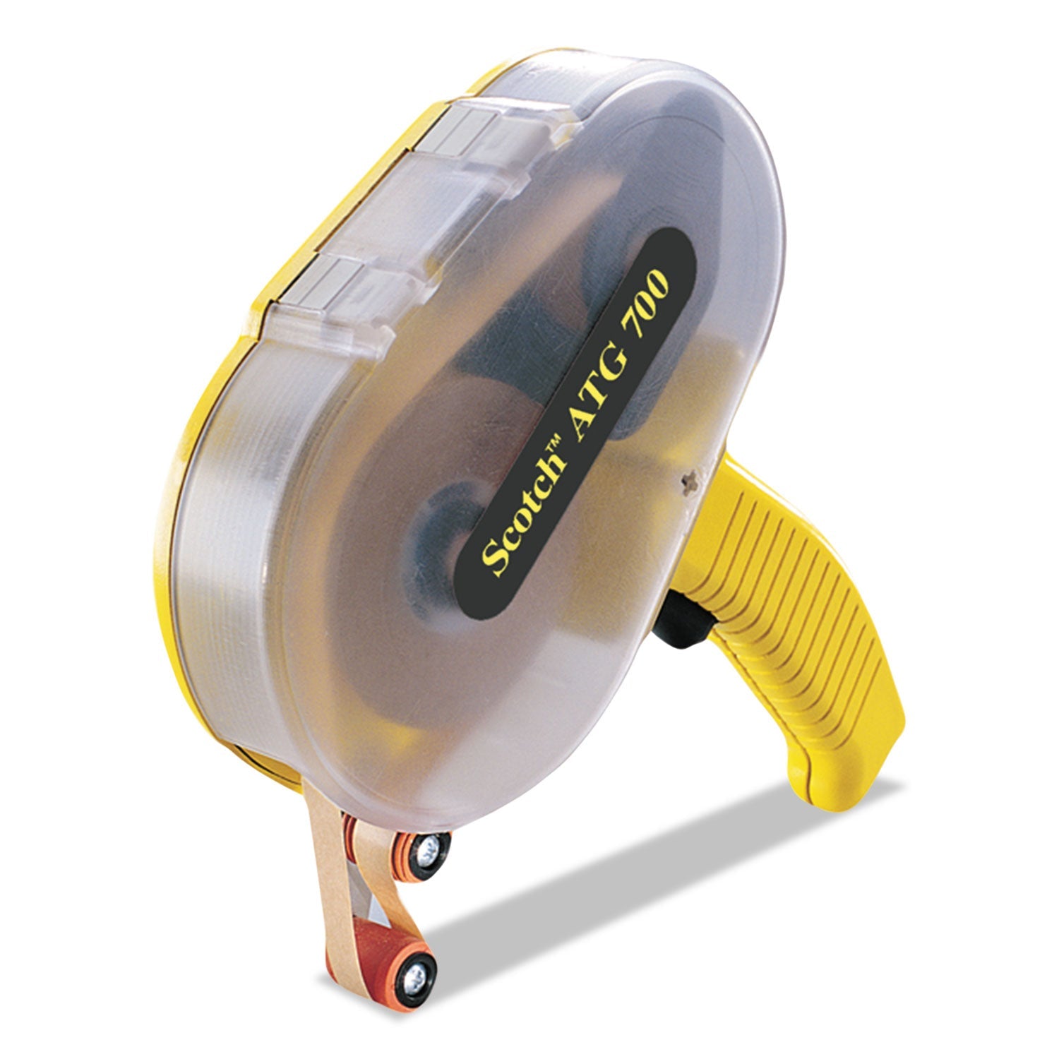 Scotch® Adhesive Transfer Tape Applicator, For Rolls Up to 0.5 to x 1,296", Yellow