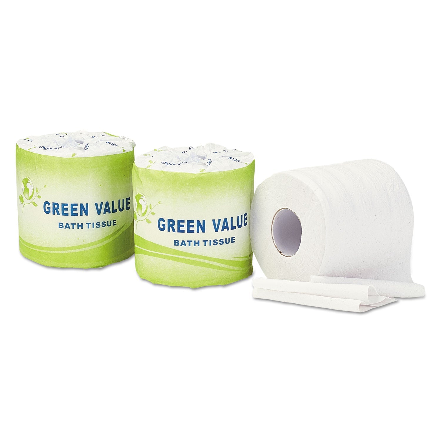 GEN Standard Bath Tissue, Septic Safe, 2-Ply, White, 420 Sheets/Roll, 96 Rolls/Carton