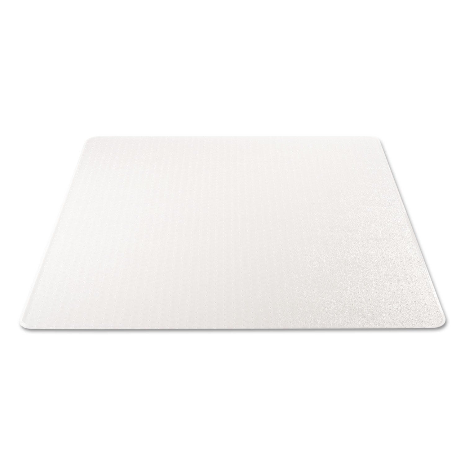 deflecto® Supermat Frequent Use Chair Mat, Medium Pile Carpet, Flat, 46 X 60, Rectangle, Clear