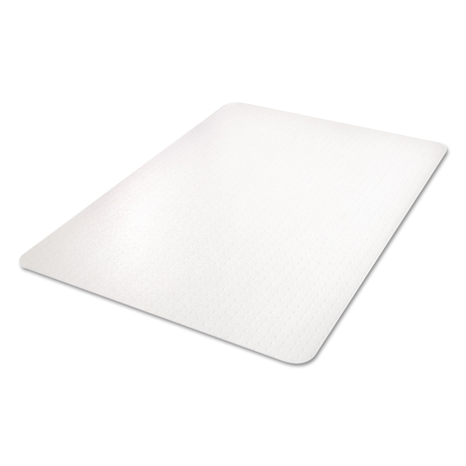 deflecto® All Day Use Chair Mat - All Carpet Types, 45 X 53, Rectangle, Clear