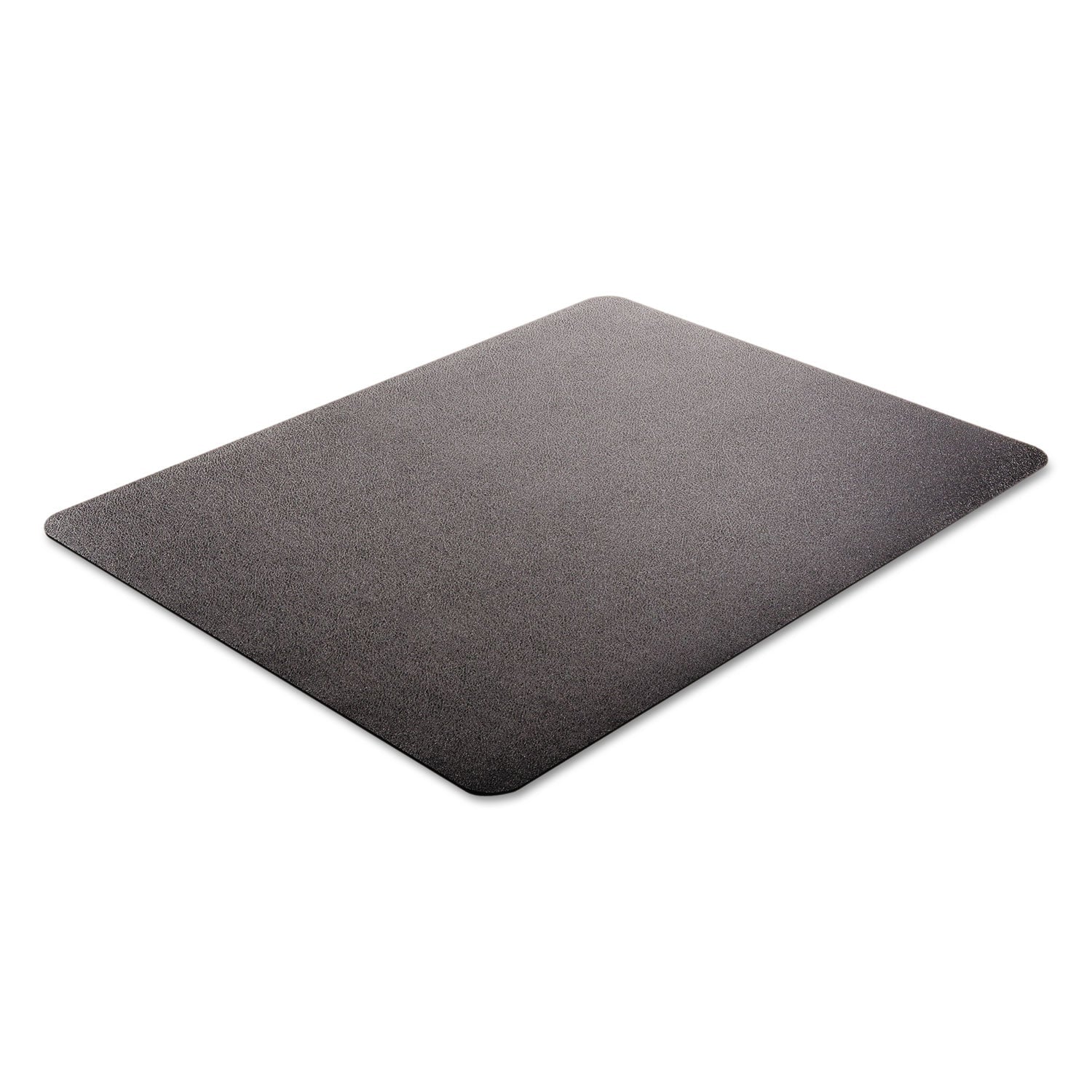 deflecto® Economat Occasional Use Chair Mat For Low Pile Carpet, 46 X 60, Rectangular, Black