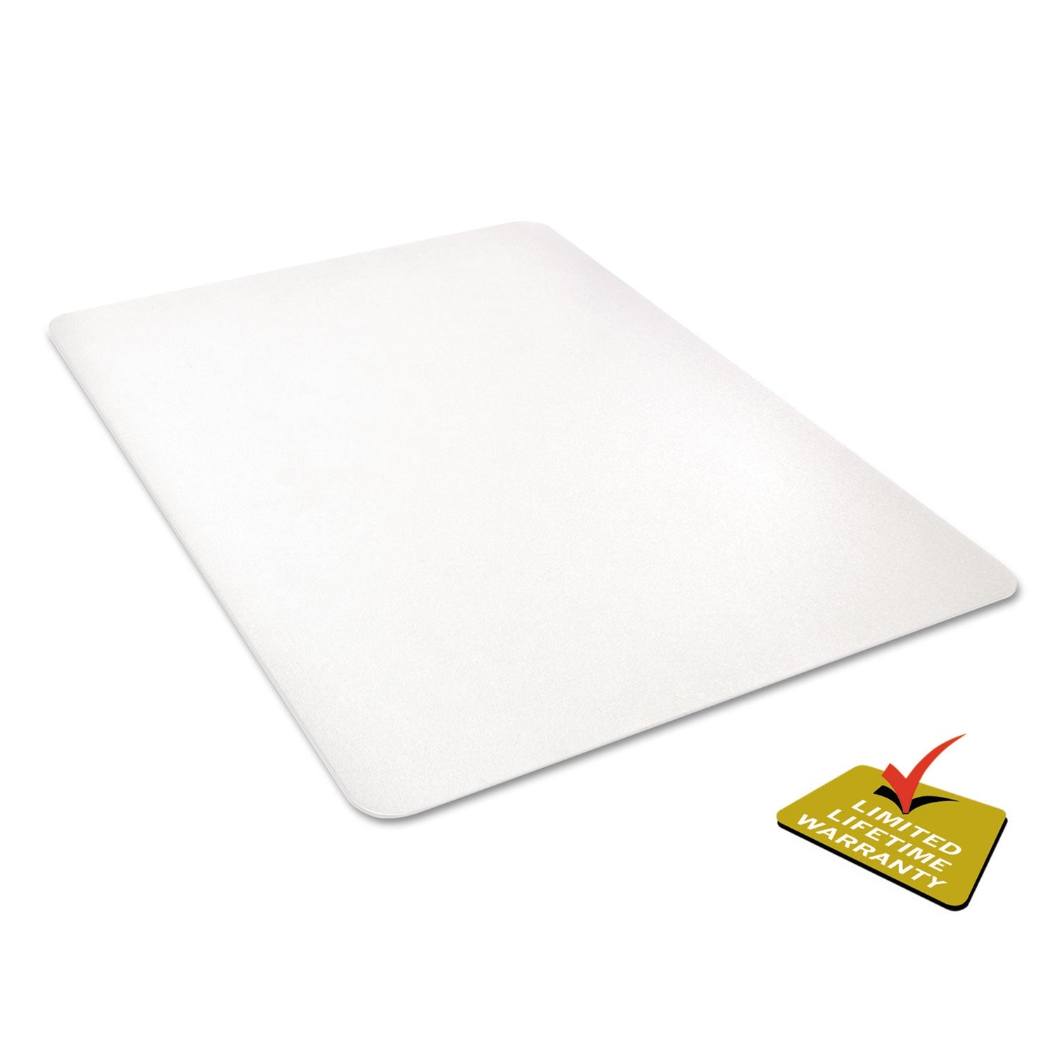 deflecto® All Day Use Chair Mat - Hard Floors, 36 X 48, Rectangular, Clear