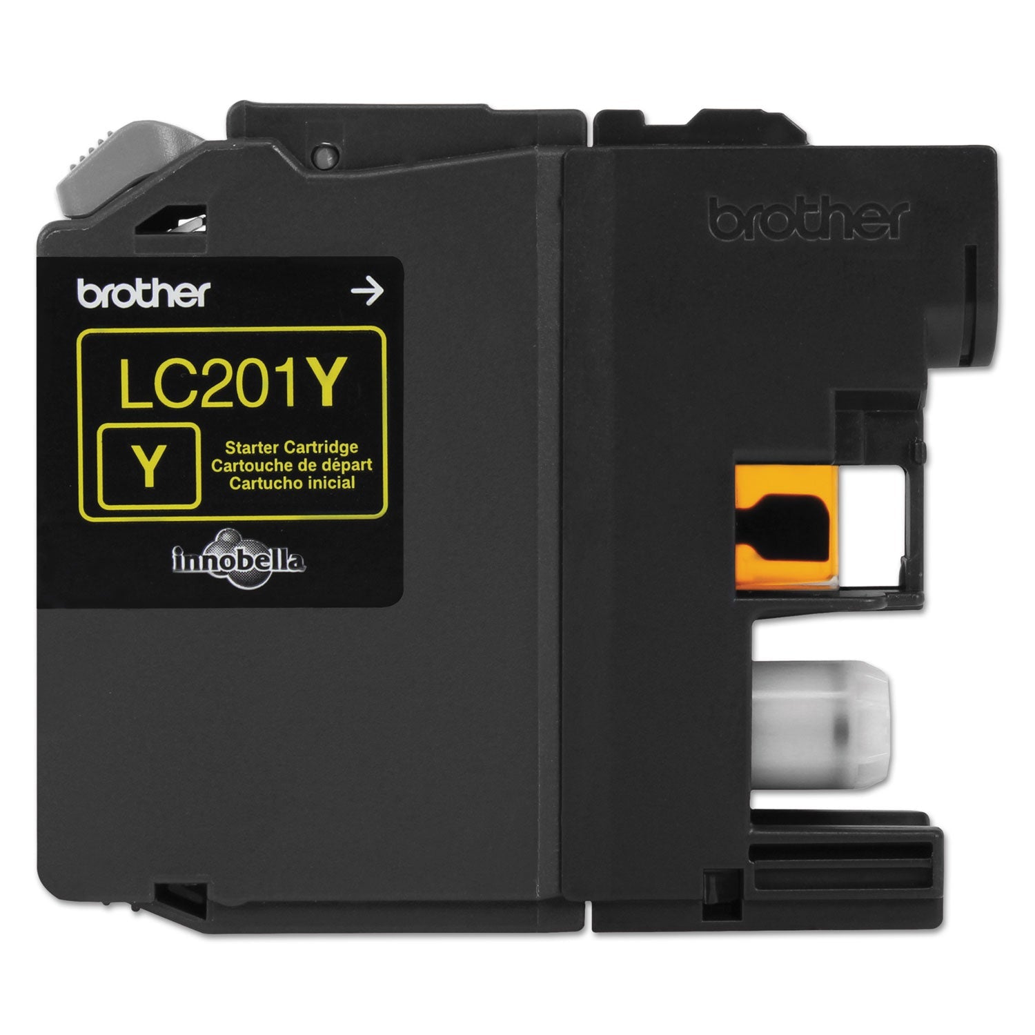 Brother Lc201y Innobella Ink, 260 Page-Yield, Yellow