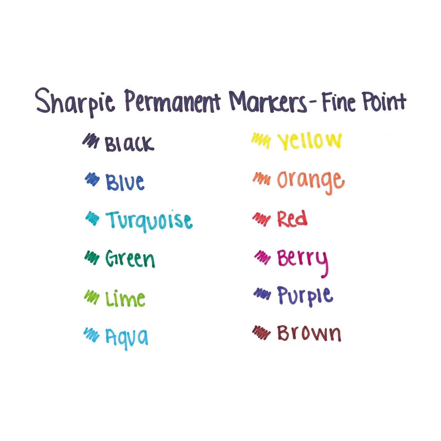 Sharpie® Fine Tip Permanent Marker, Breast Cancer Awareness, Fine Bullet Tip, Black, 2/Pack