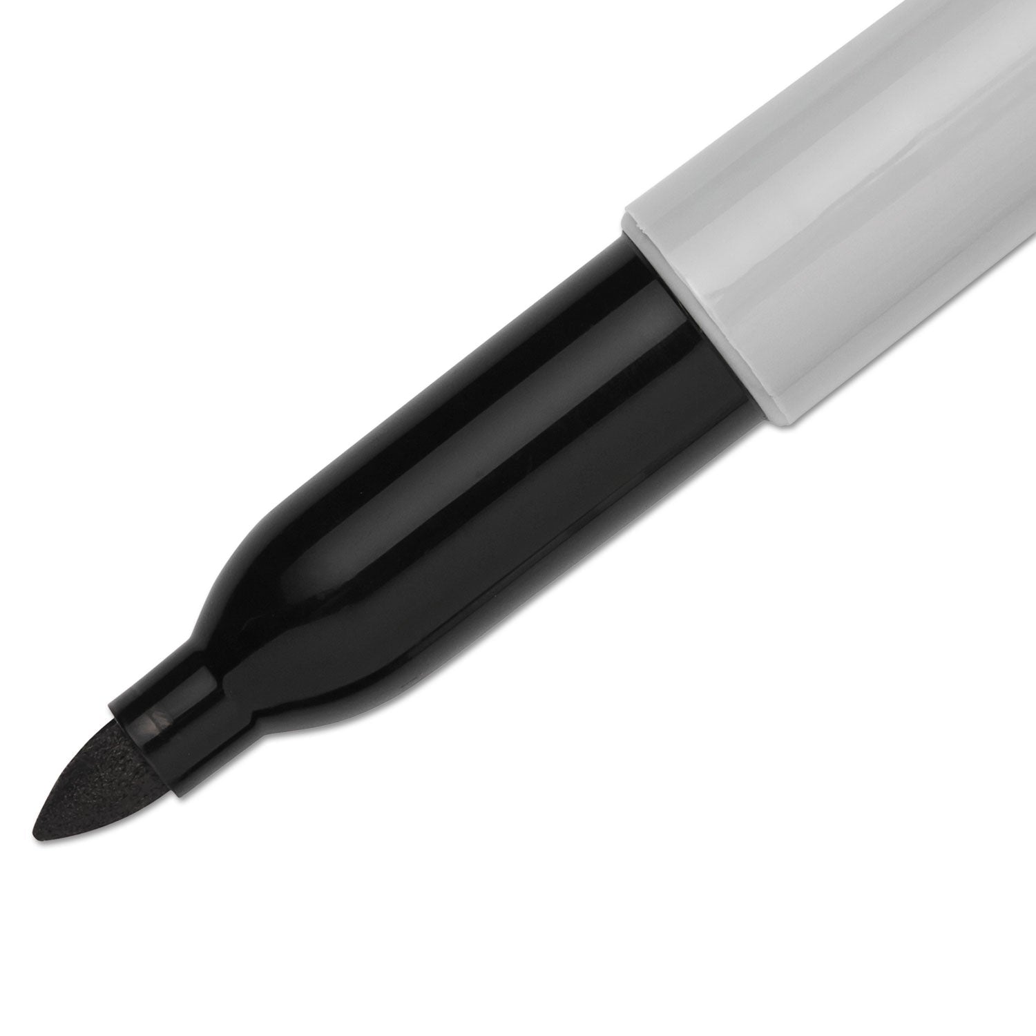 Sharpie® Fine Tip Permanent Marker, Breast Cancer Awareness, Fine Bullet Tip, Black, 2/Pack