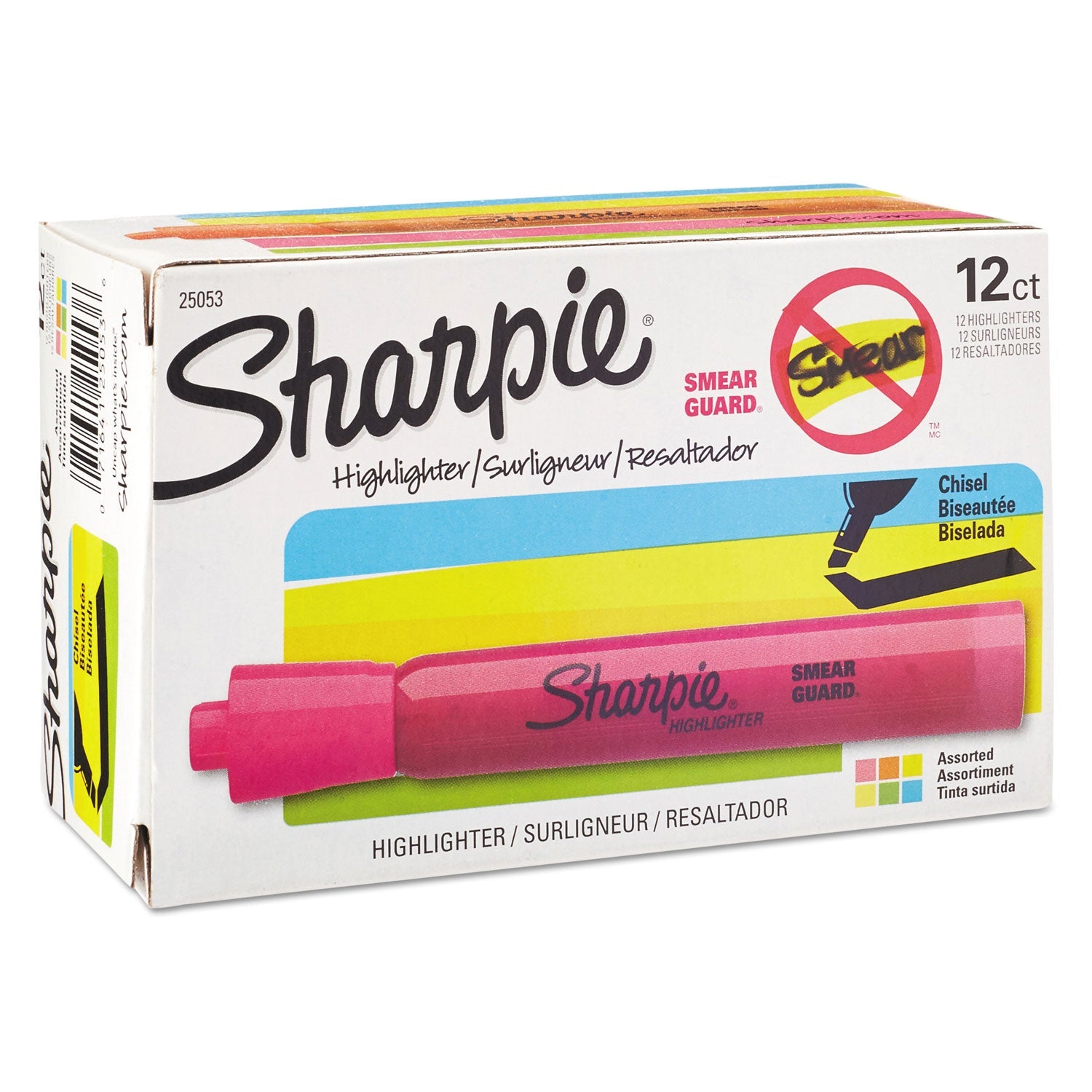Tank Style Highlighters | Assorted, Dozen, Sharpie®