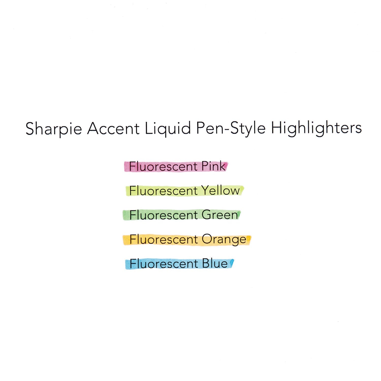 Sharpie® Liquid Pen Style Highlighters, Fluorescent Pink Ink, Chisel Tip, Pink/black/clear Barrel, Dozen