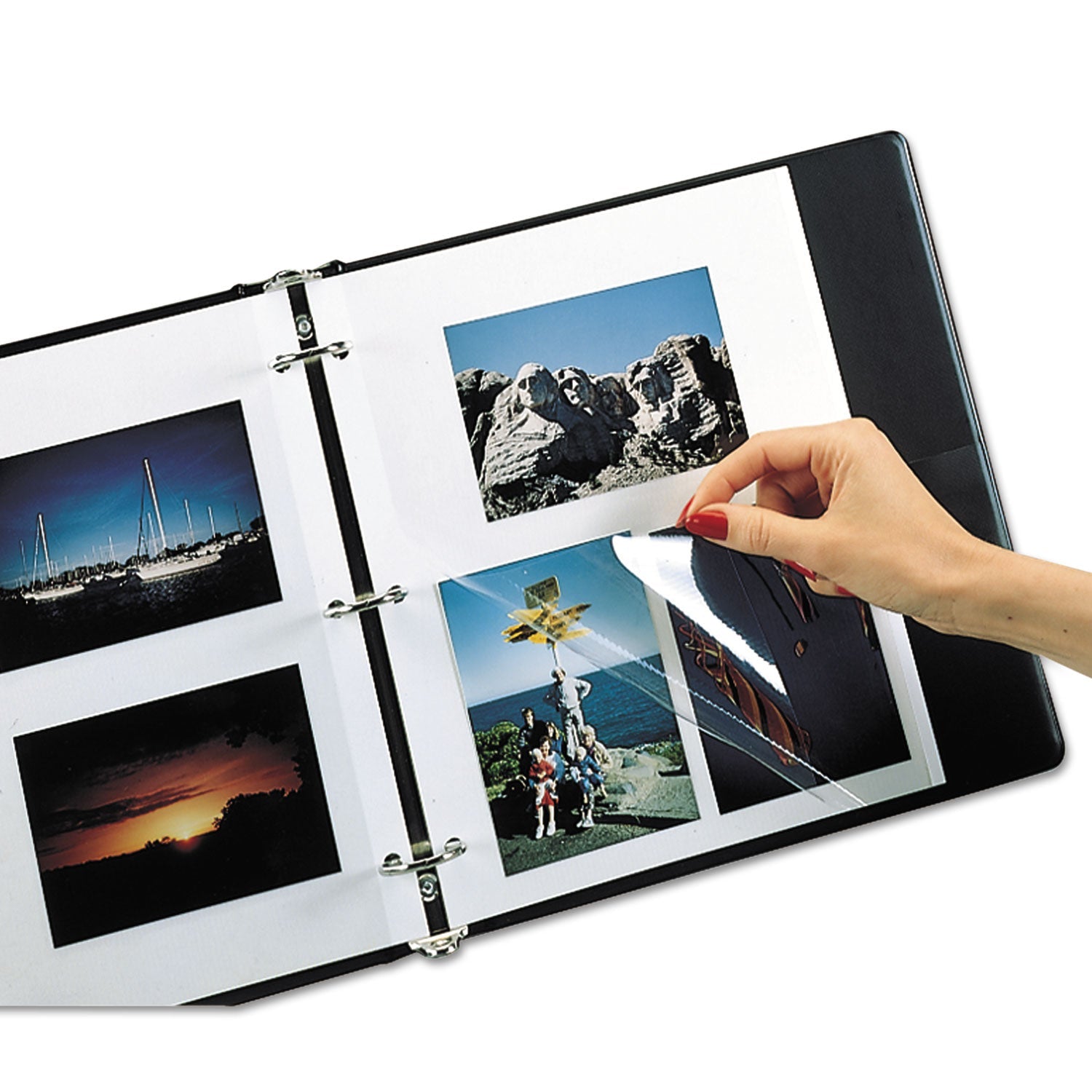 C-Line® Redi-Mount Photo-Mounting Sheets, 11 X 9, 50/box
